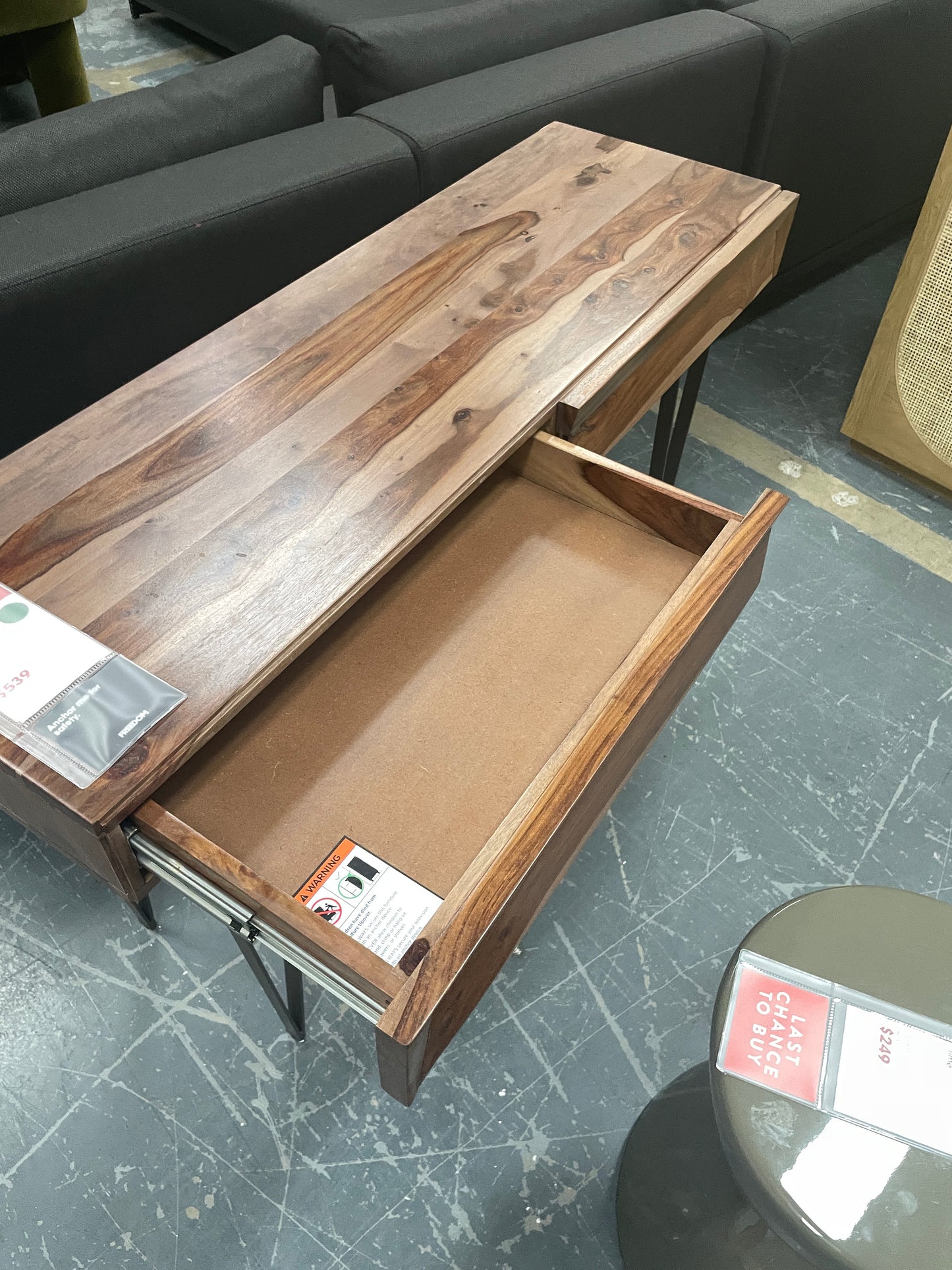 Freedom Ex-Display Wyatt Console Table