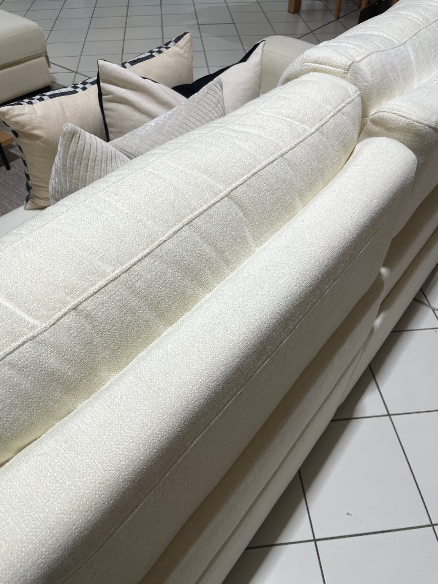 Autograph Ex-Display Fabric Electric Recliner Sofa