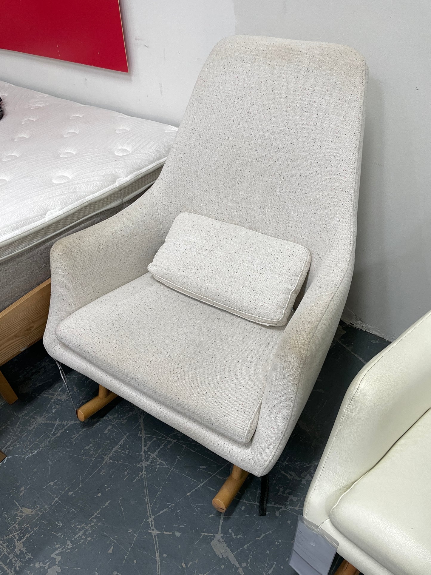 Freedom Ex-Display Evie Fabric Rocking Chair
