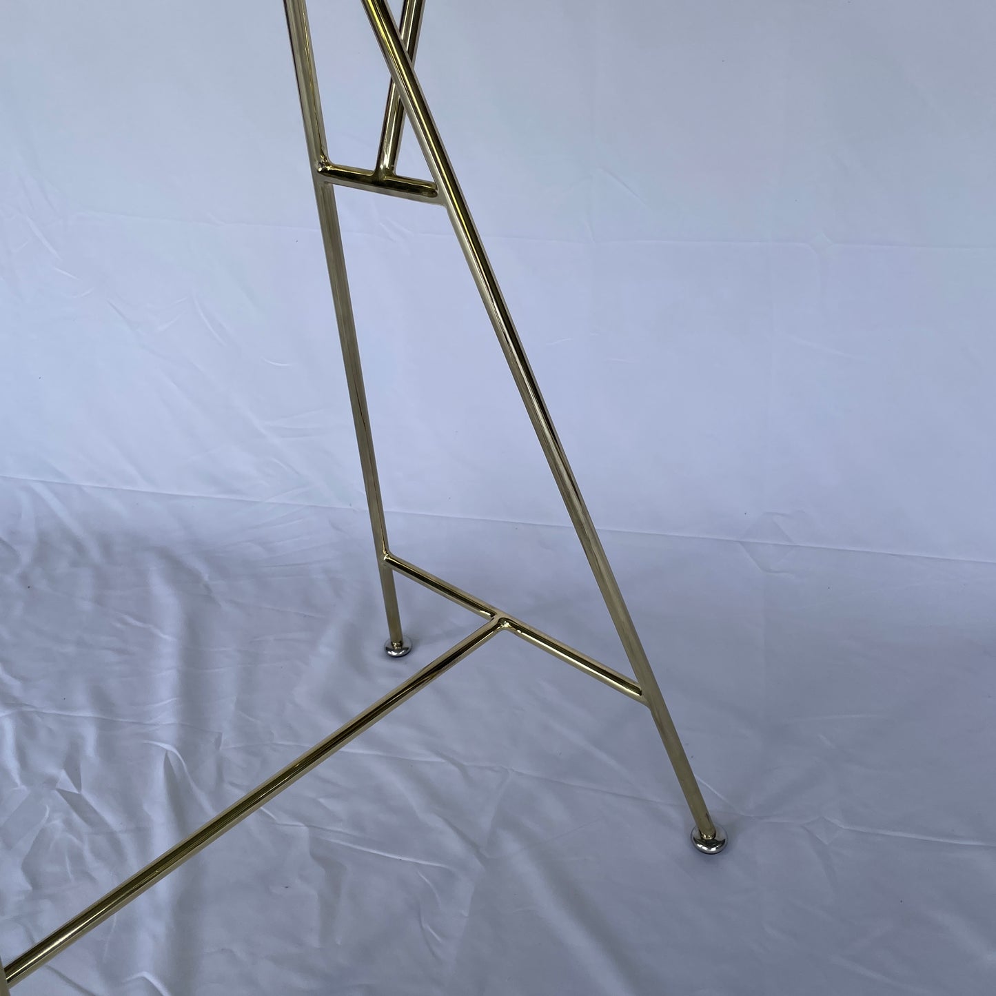 Freedom Glass Trestle Desk