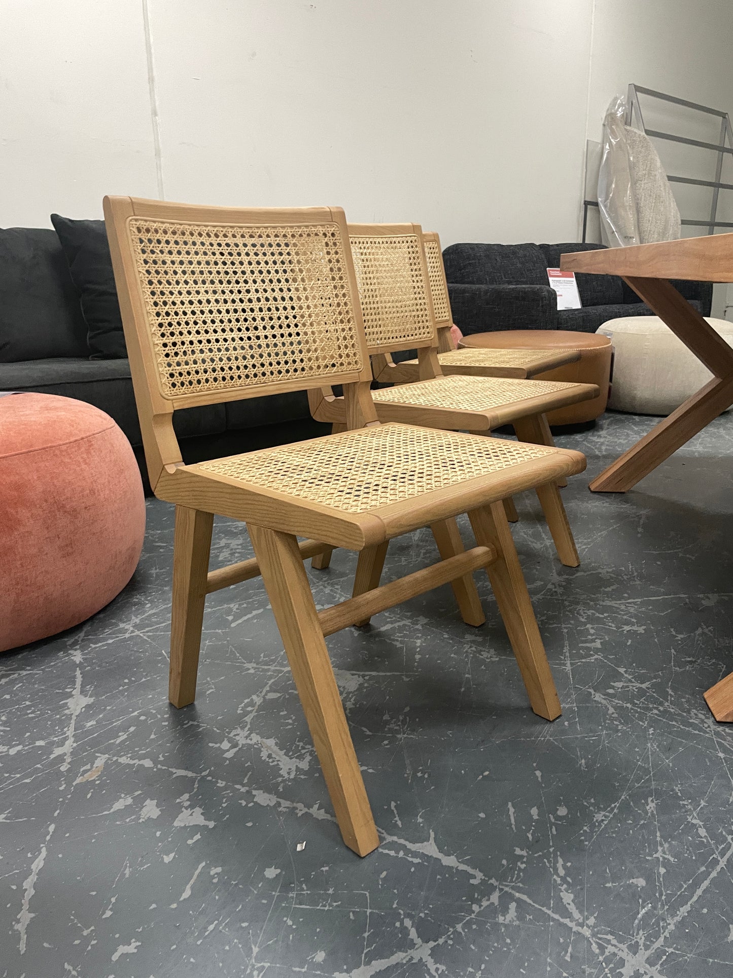 Freedom Ex-Display Hallie Dining Chair (Set of 3)