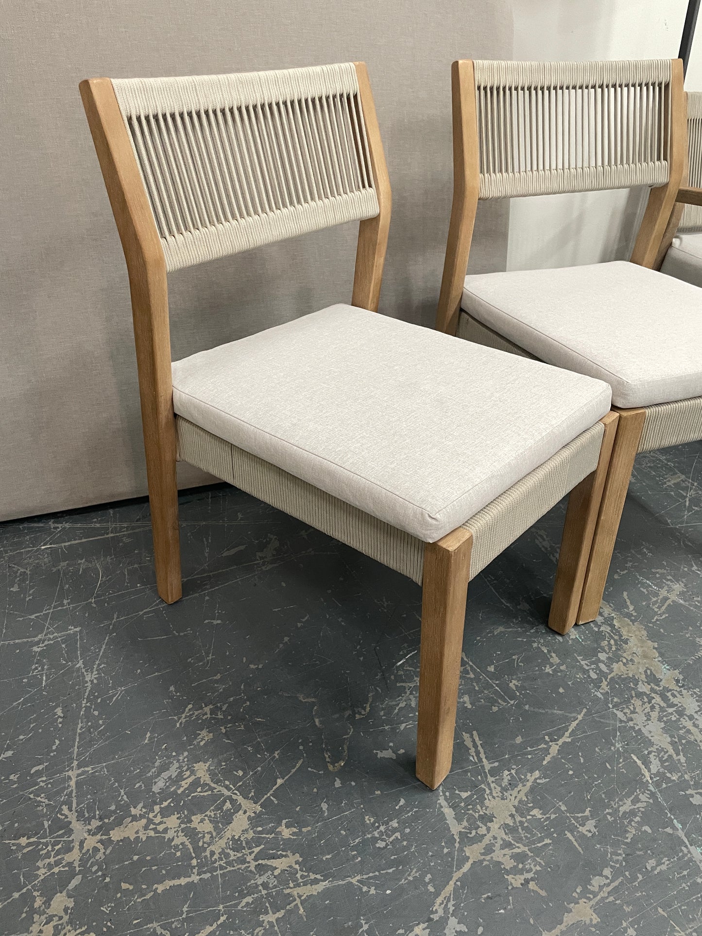 Freedom Ex-Display Le Vent 1 Seater Outdoor Dining Chair (Set of 2)