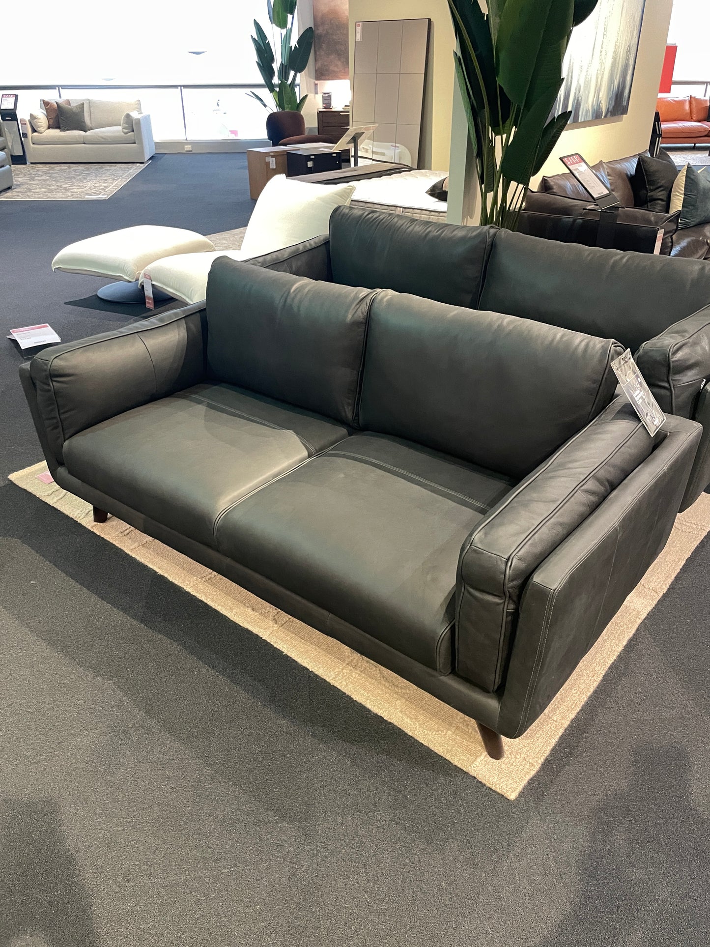 Freedom Ex-Display Ophelia 2 Seater Leather Sofa