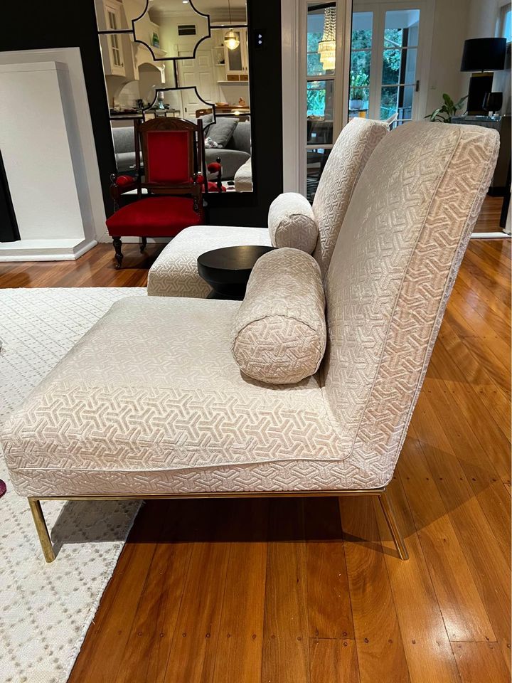 Jonathan Adler Astor Slipper Chairs (2)
