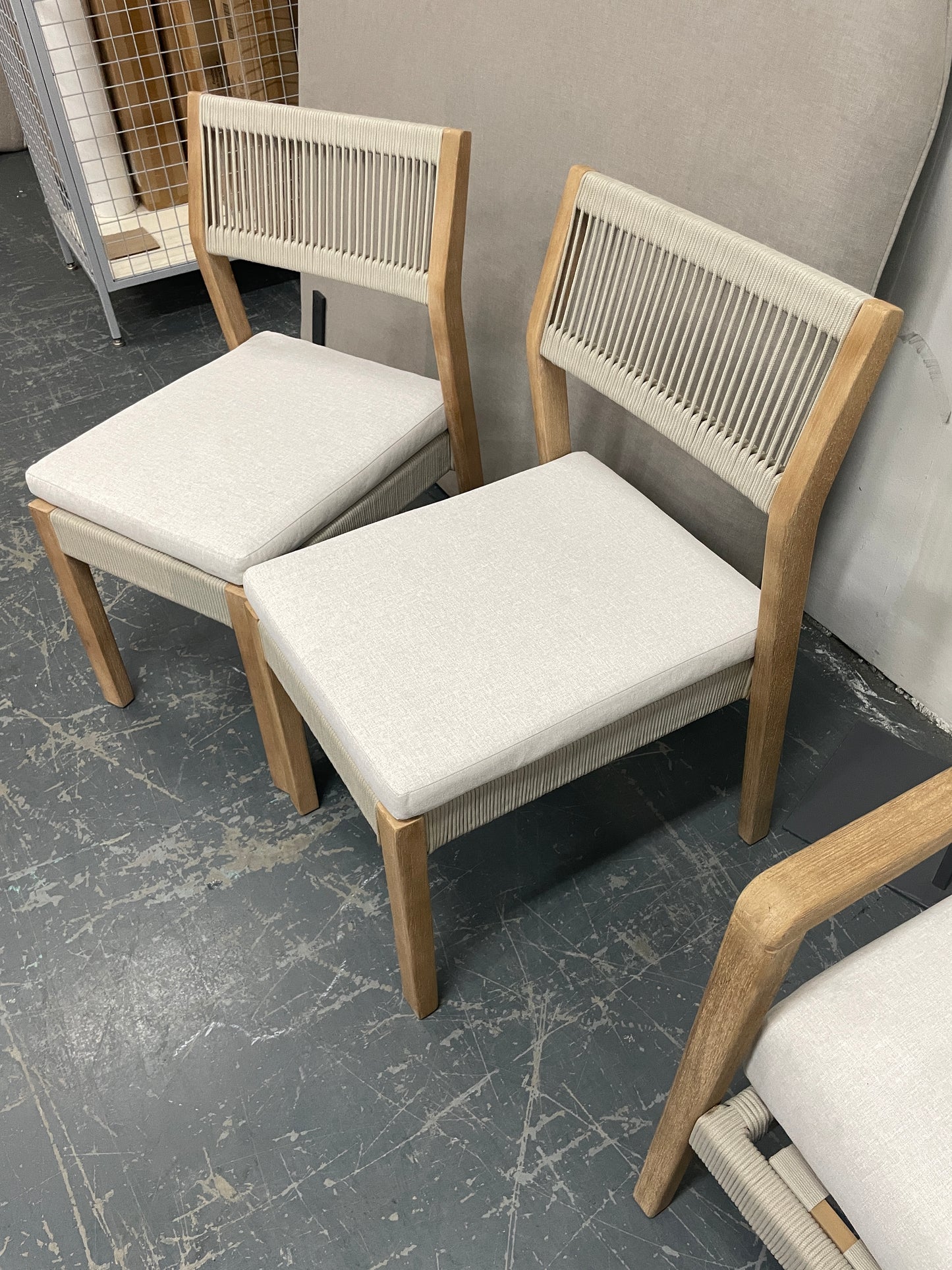 Freedom Ex-Display Le Vent 1 Seater Outdoor Dining Chair (Set of 2)