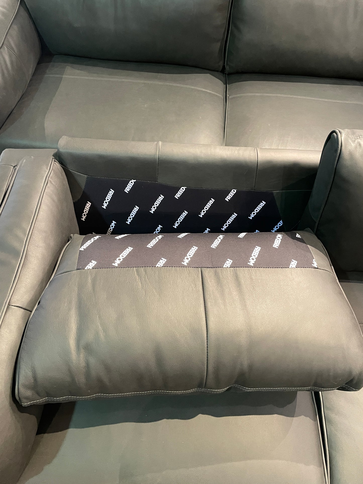 Freedom Ex-Display Ophelia 2 Seater Leather Sofa