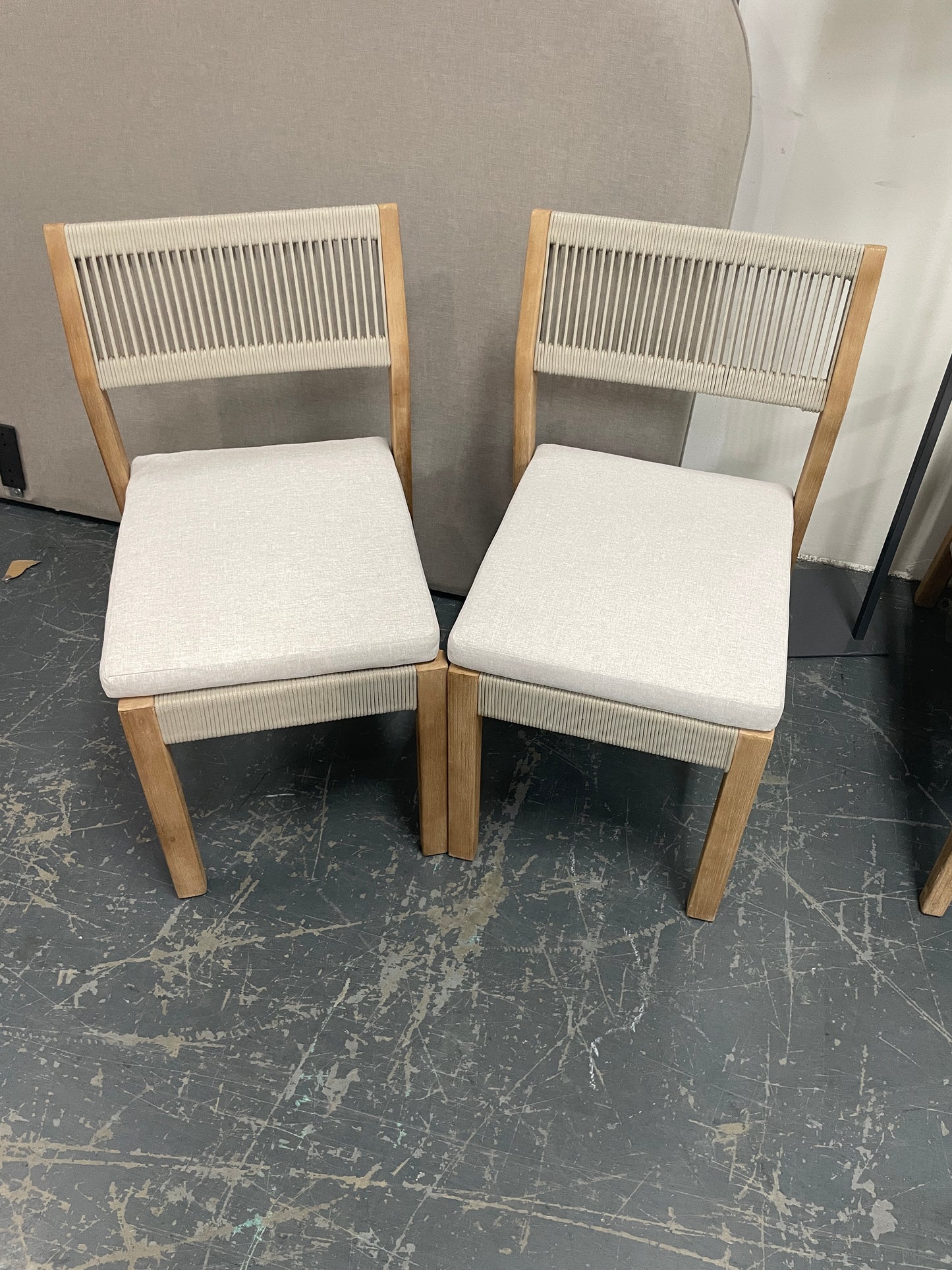 Freedom Ex-Display Le Vent 1 Seater Outdoor Dining Chair (Set of 2)