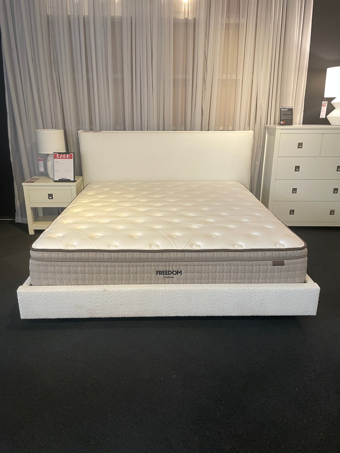 Freedom Ex-Display Inez King Bedframe