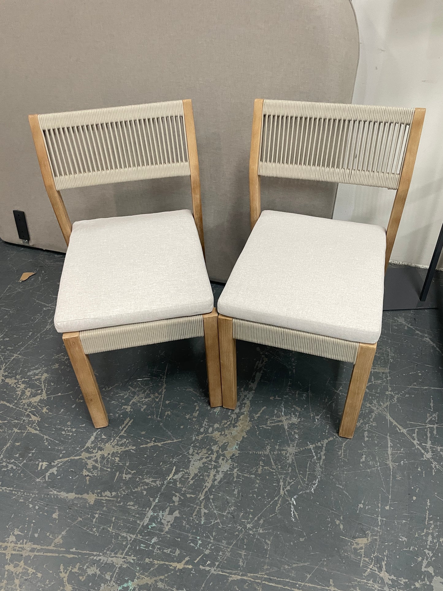 Freedom Ex-Display Le Vent 1 Seater Outdoor Dining Chair (Set of 2)
