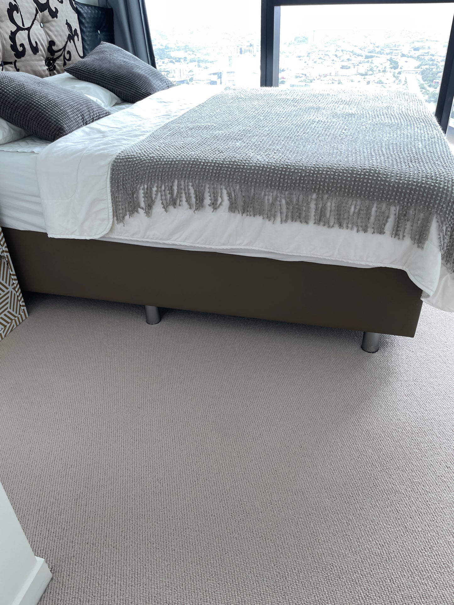 Domayne Queen Bed Ensemble w/ Tempur Mattress