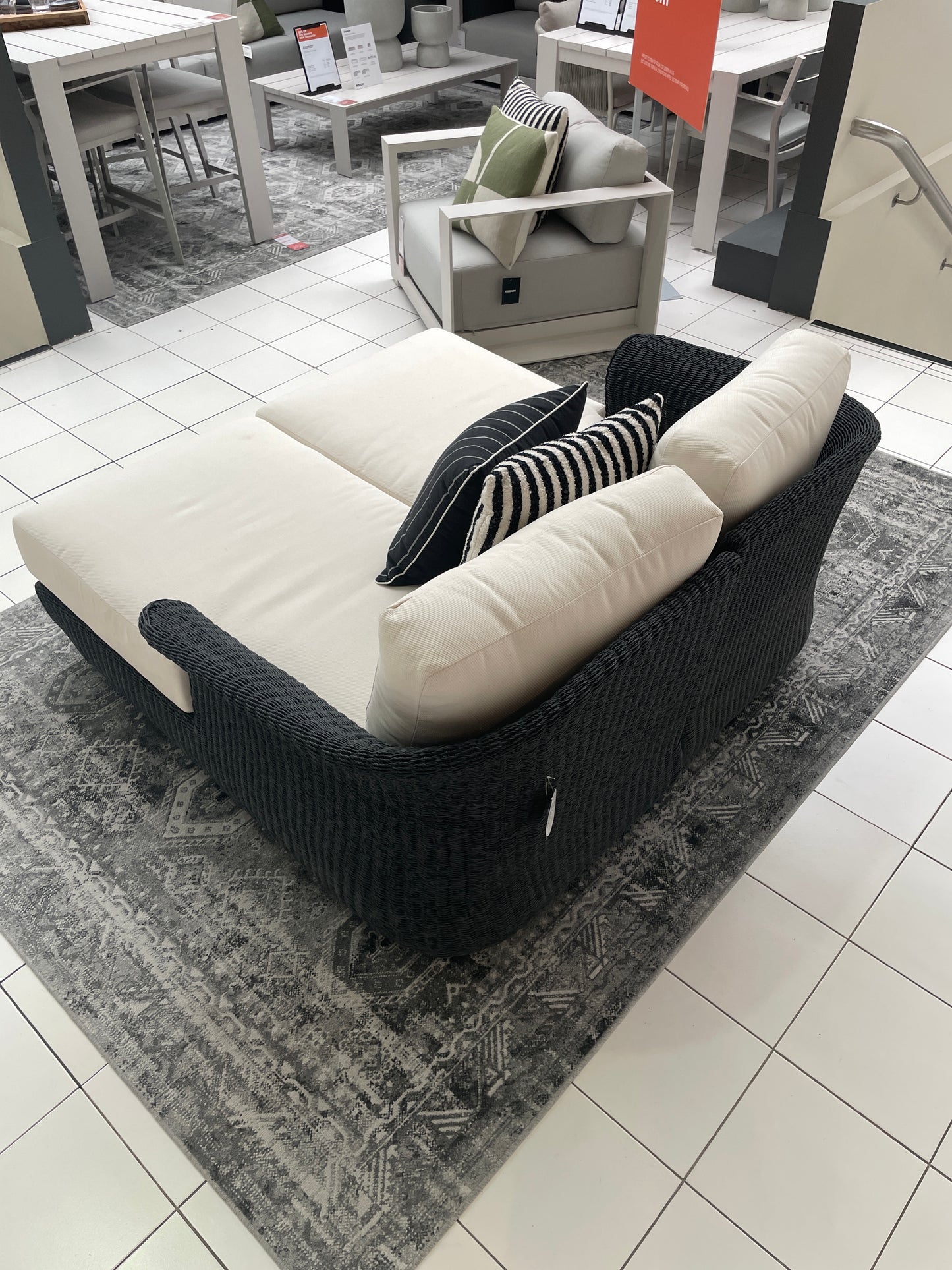 Freedom Ex-Display Sonata Outdoor Daybed (Black)