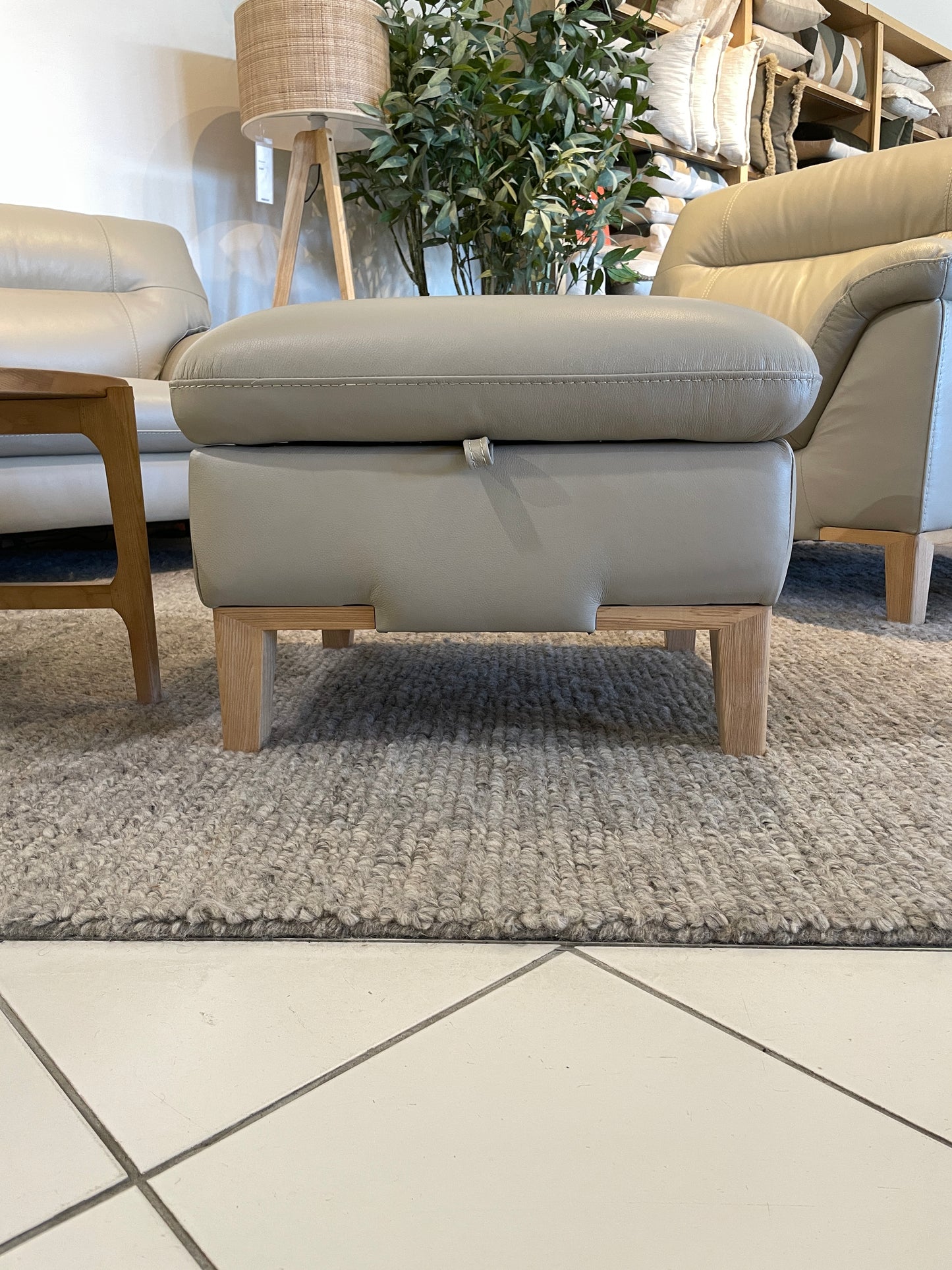 Freedom Ex-Display Dalton Ottoman w/ Storage