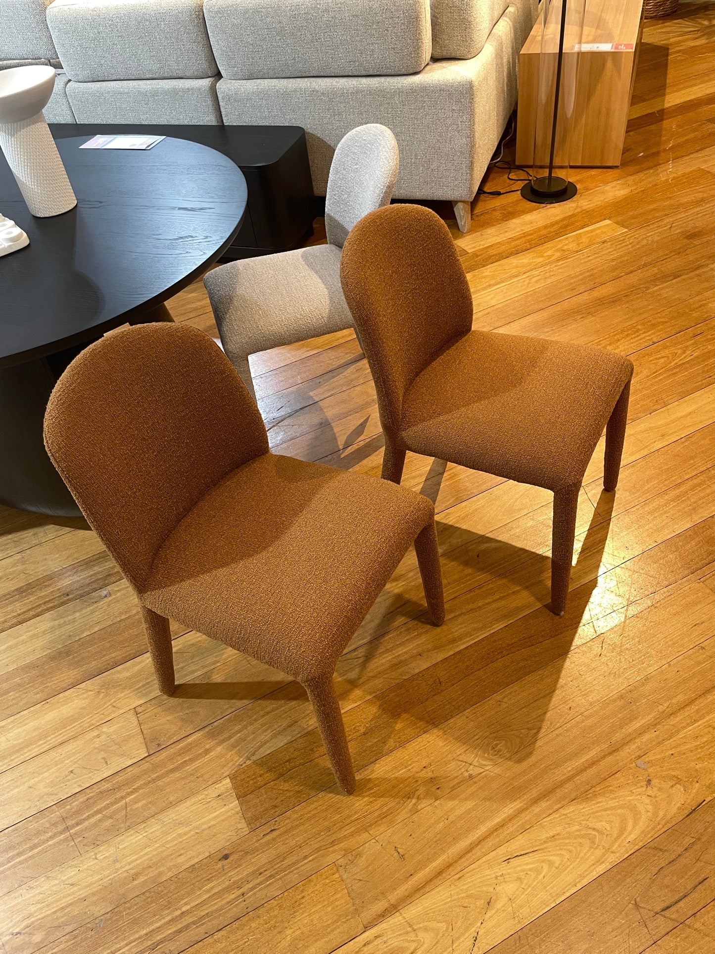 Freedom Ex-Display Avezzano Dining Chairs in Terracotta (Set of 2)