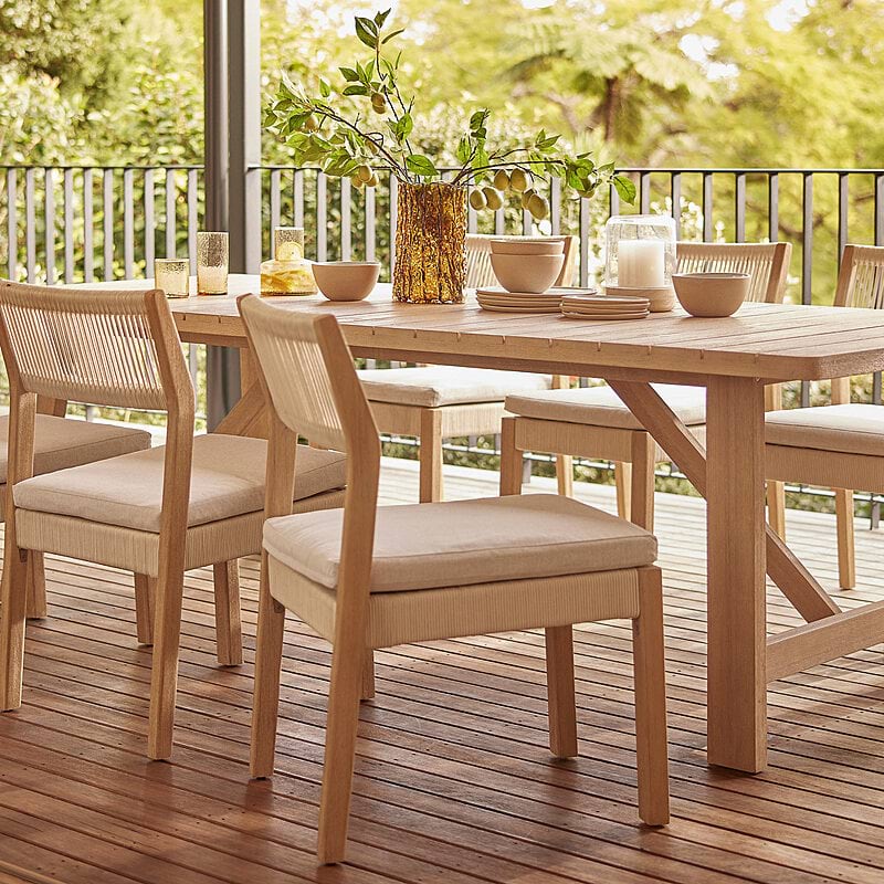 Freedom Ex-Display Le Vent 1 Seater Outdoor Dining Chair (Set of 2)