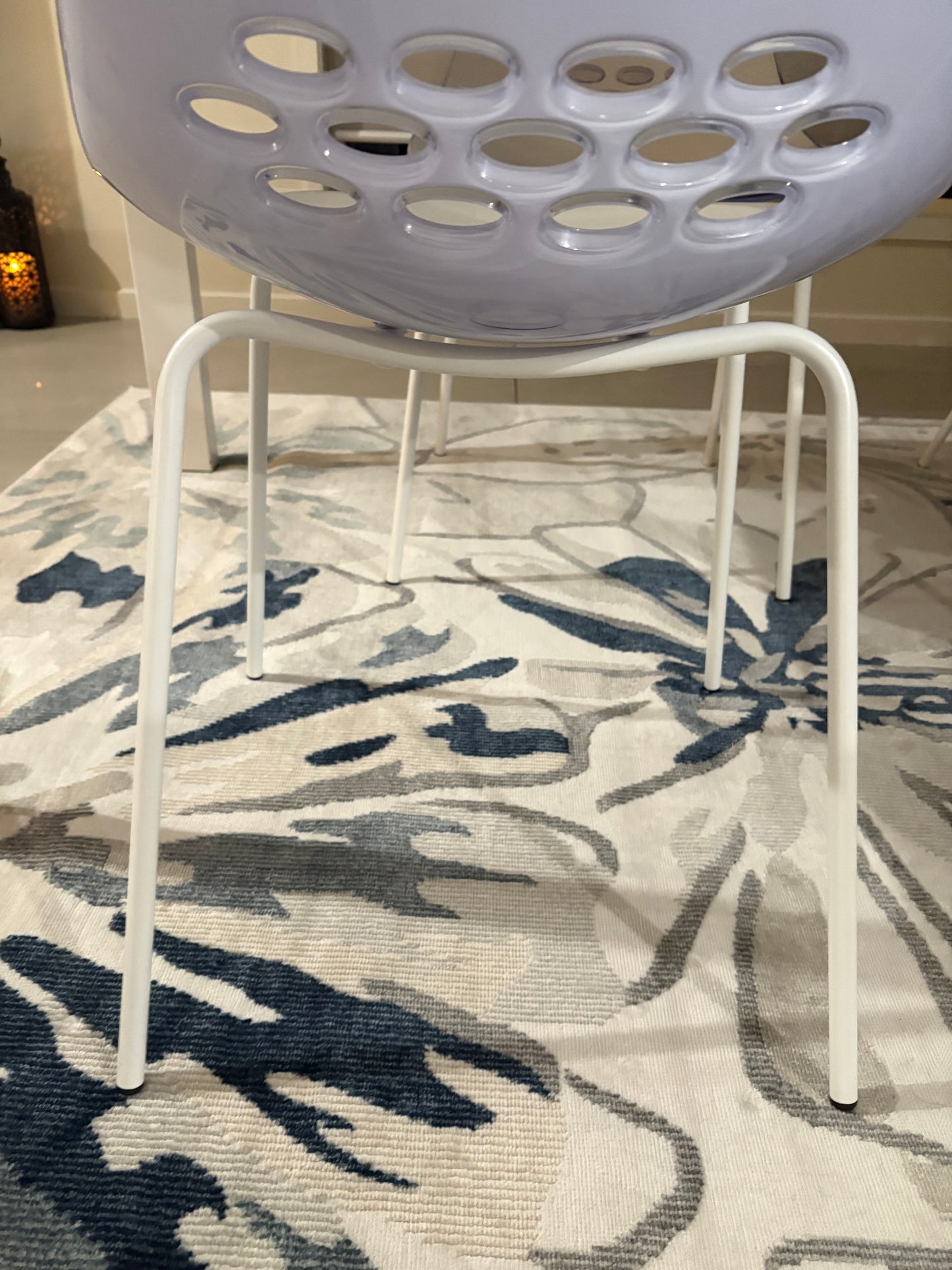 Baron Calligaris Extendable Table and 4 Dining Chairs