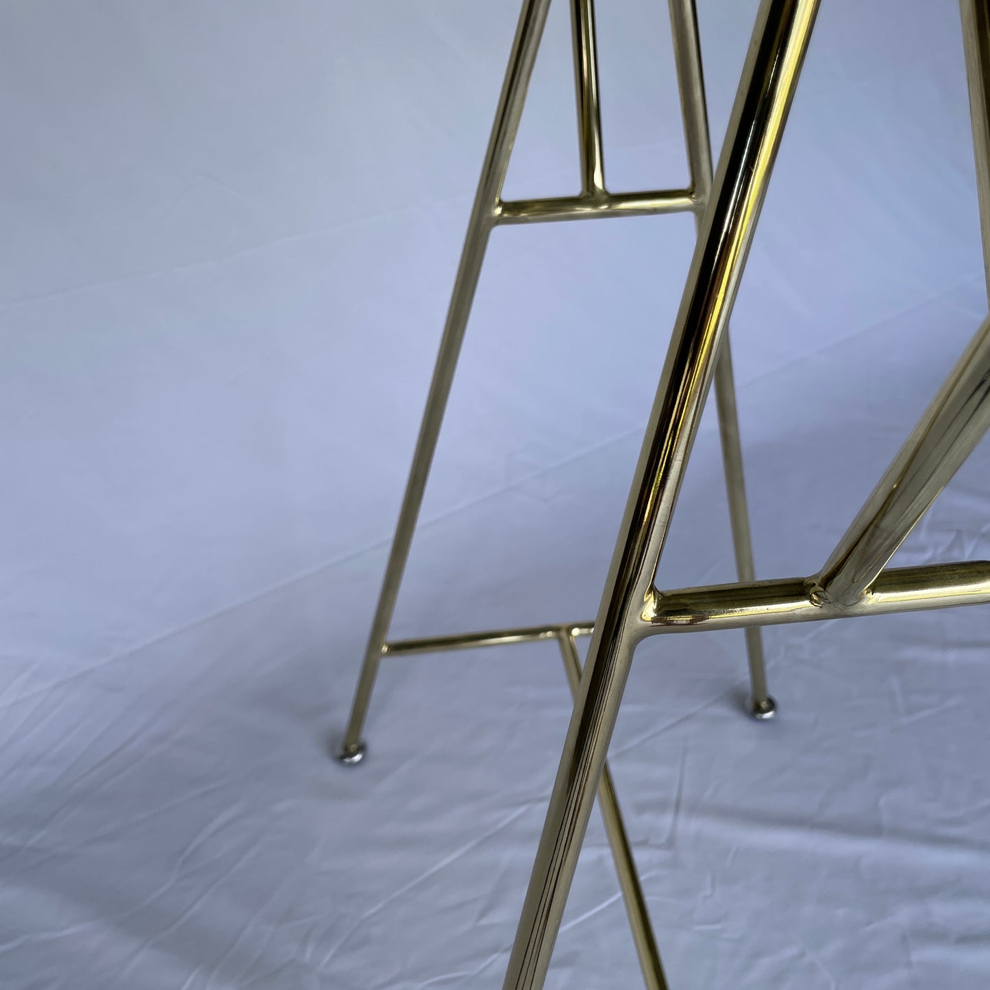 Freedom Glass Trestle Desk