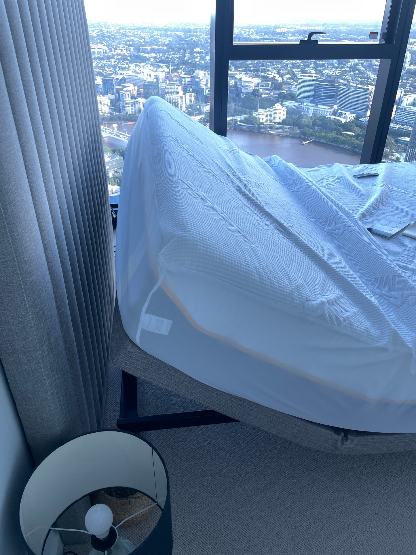 Domayne Adjustable Queen Bed w/ Tempur Sensation Luxe Mattress