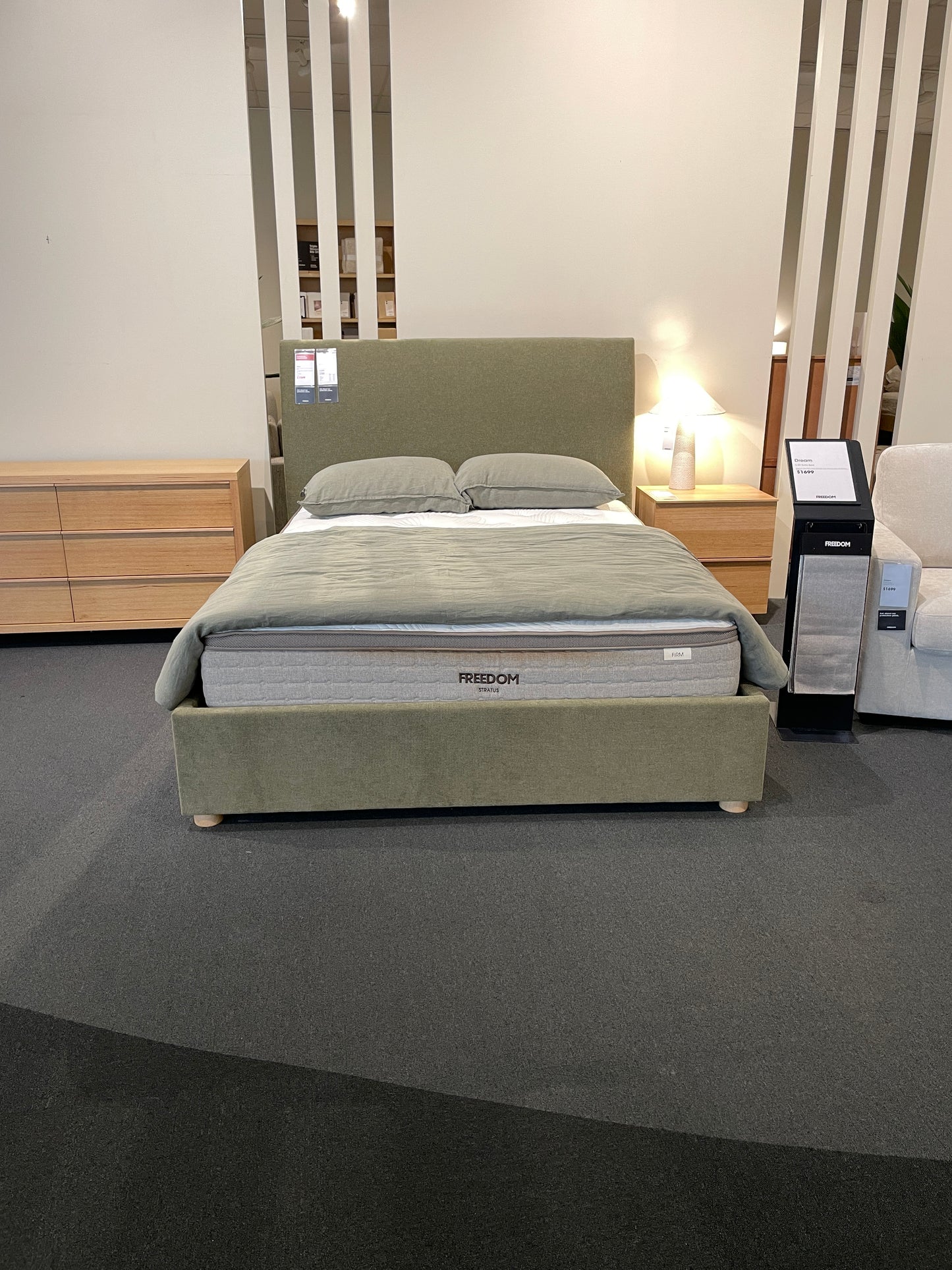 Freedom Ex-Display Alina Queen Bed