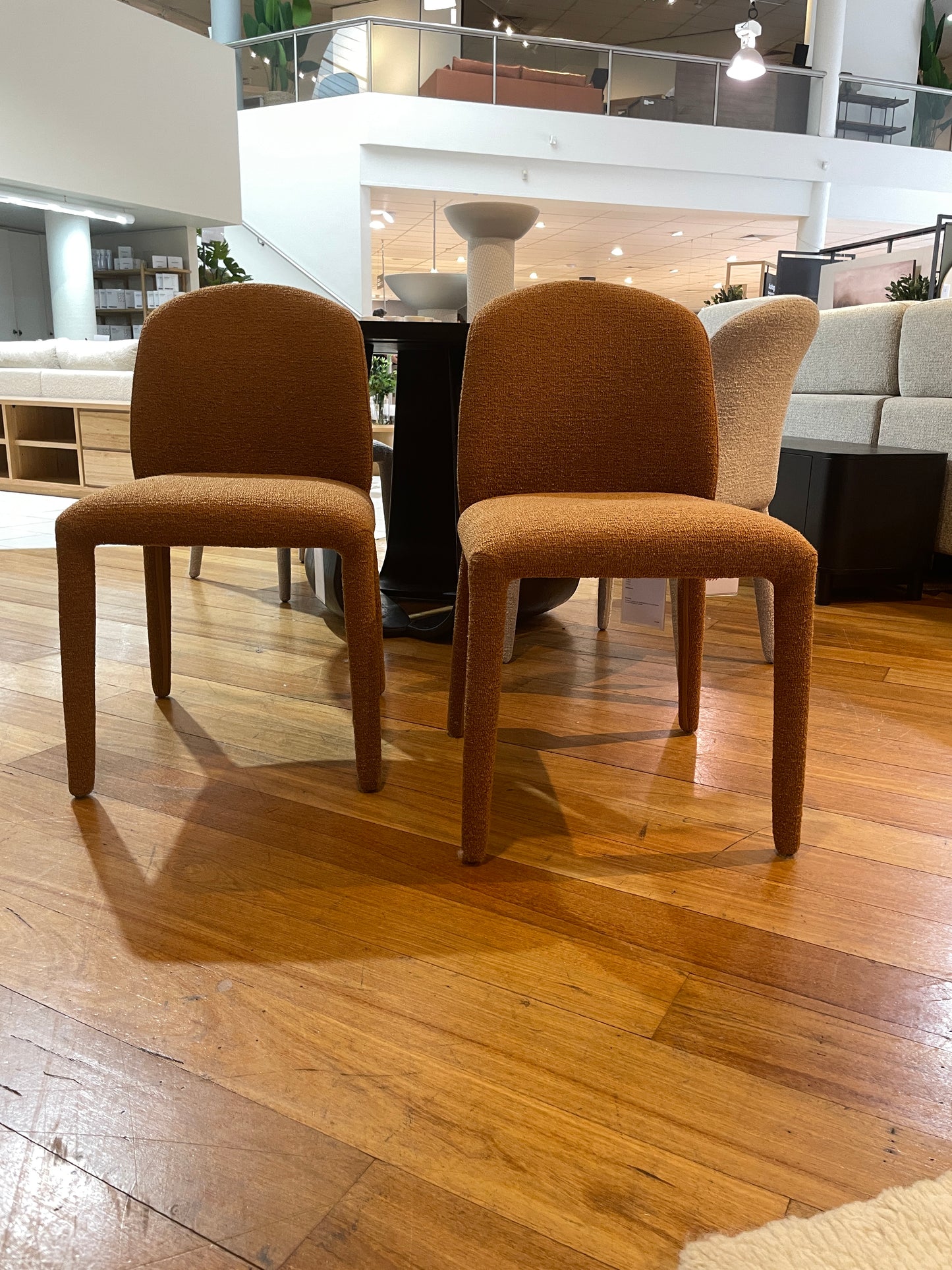 Freedom Ex-Display Avezzano Dining Chairs in Terracotta (Set of 2)
