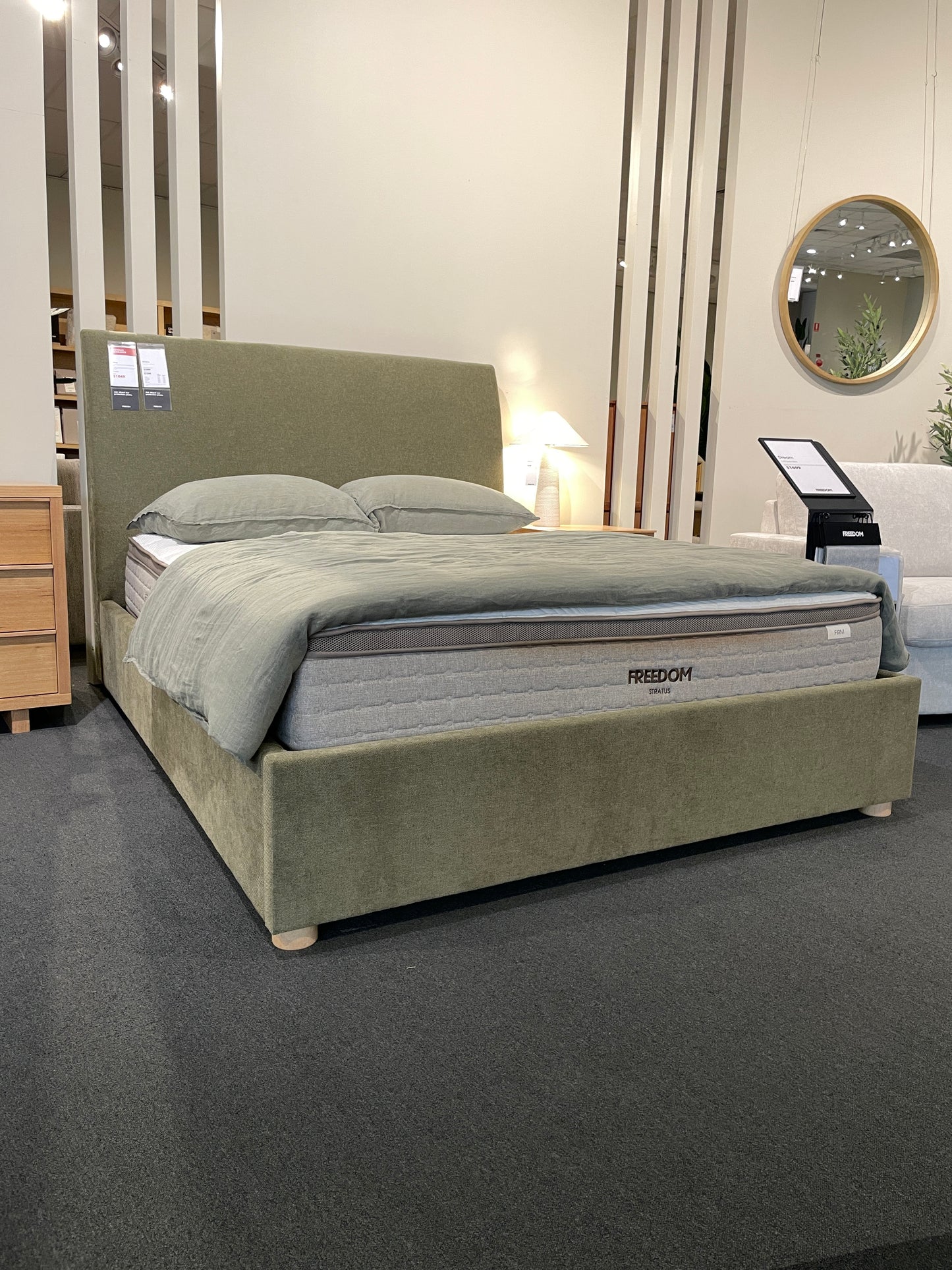 Freedom Ex-Display Alina Queen Bed