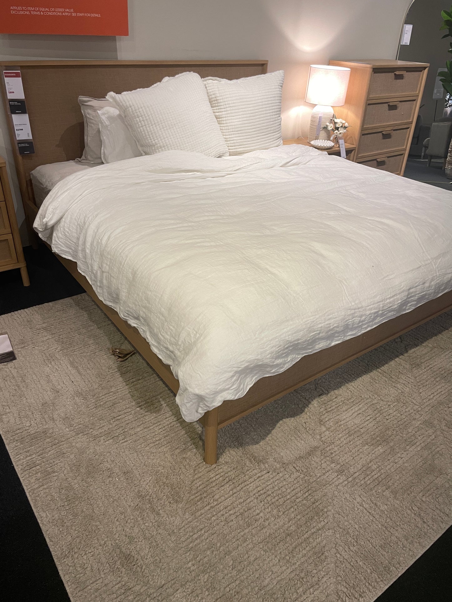 Freedom Ex-Display Arlo King Bed
