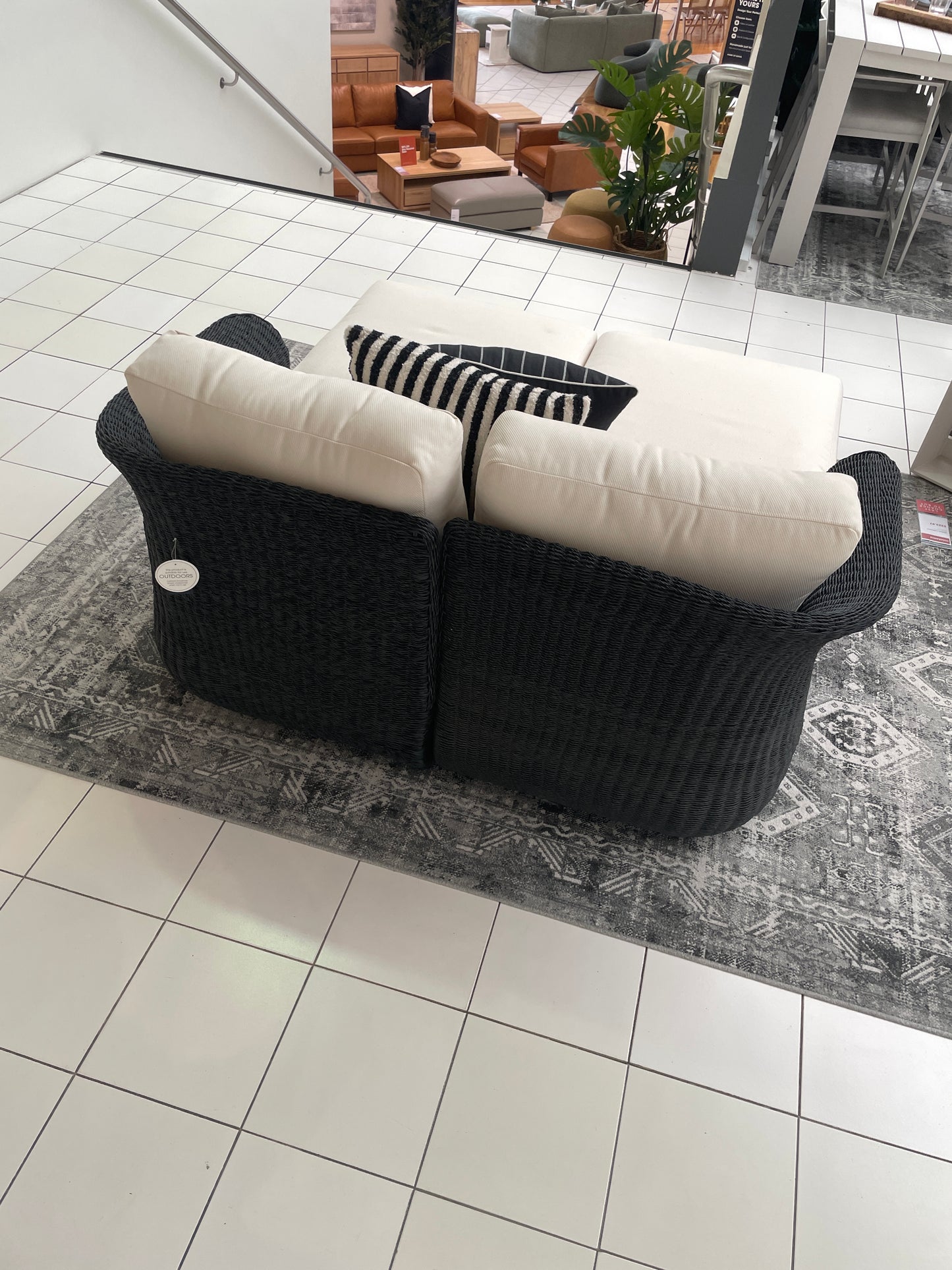 Freedom Ex-Display Sonata Outdoor Daybed (Black)