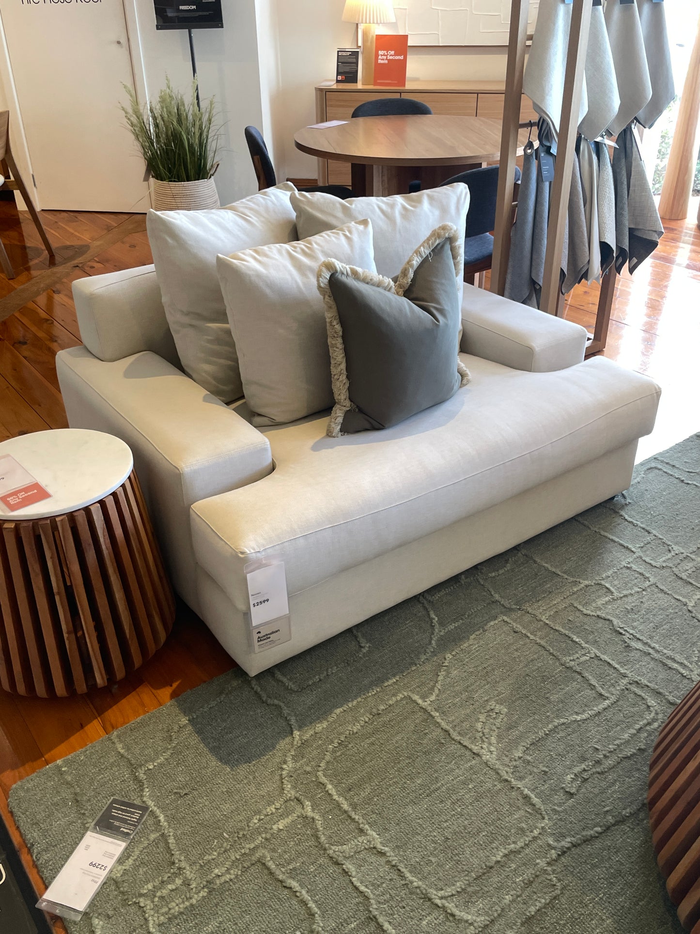 Freedom Ex-Display Noosa Deep Armchair