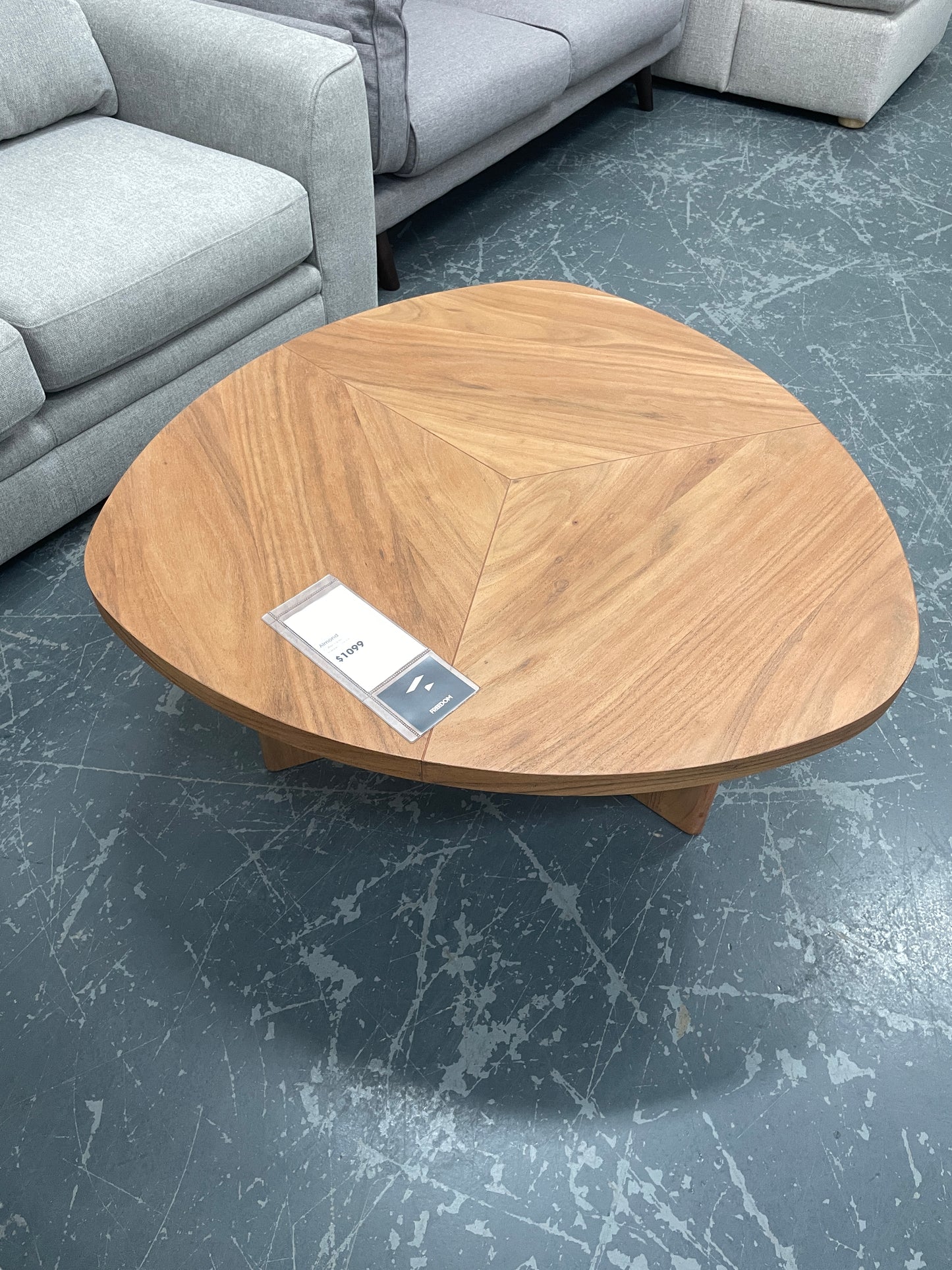 Freedom Ex-Display Almond Coffee Table