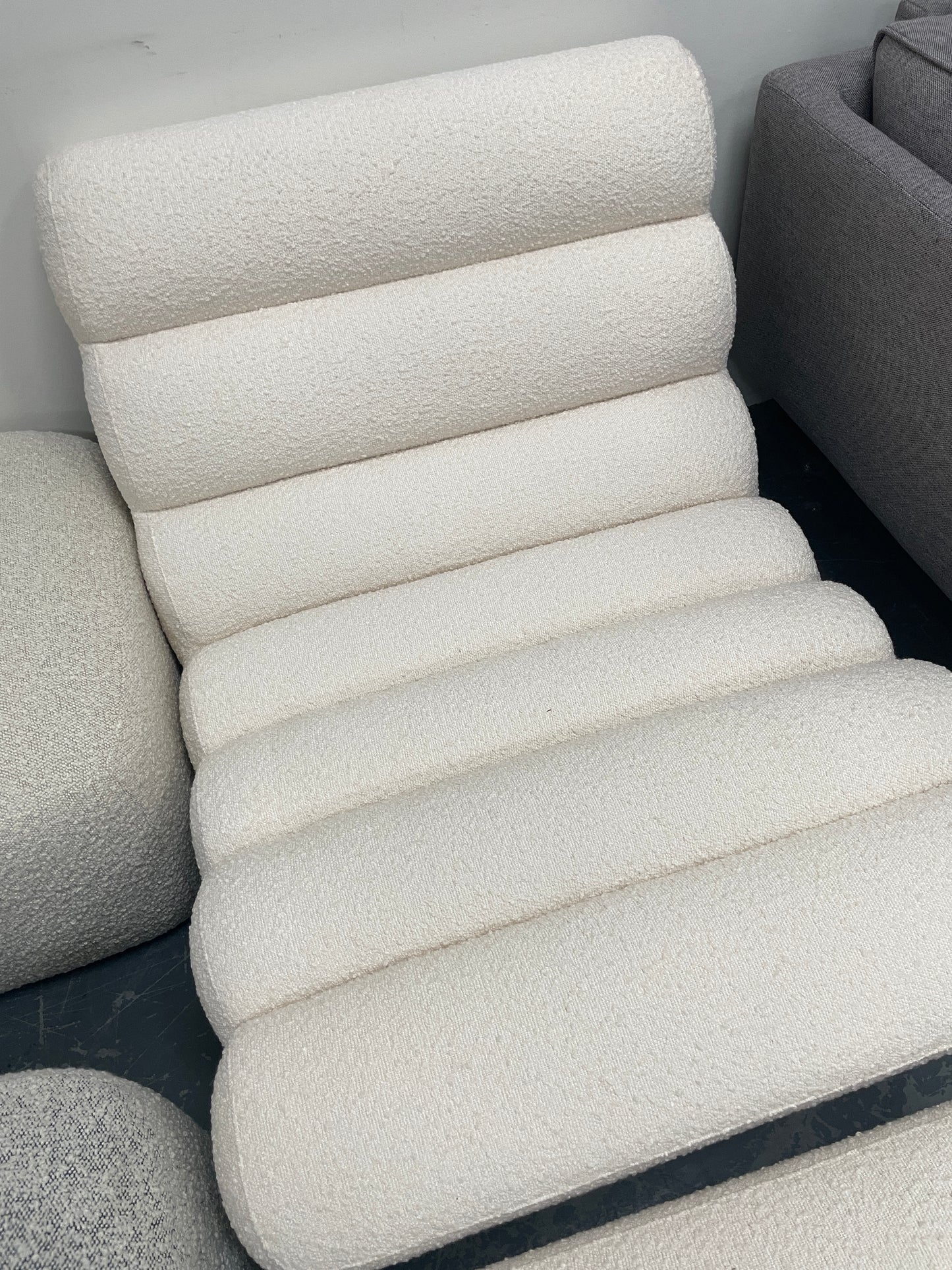 Freedom Ex-Display Mezzo Fabric Occasional Chair w/ Ottoman