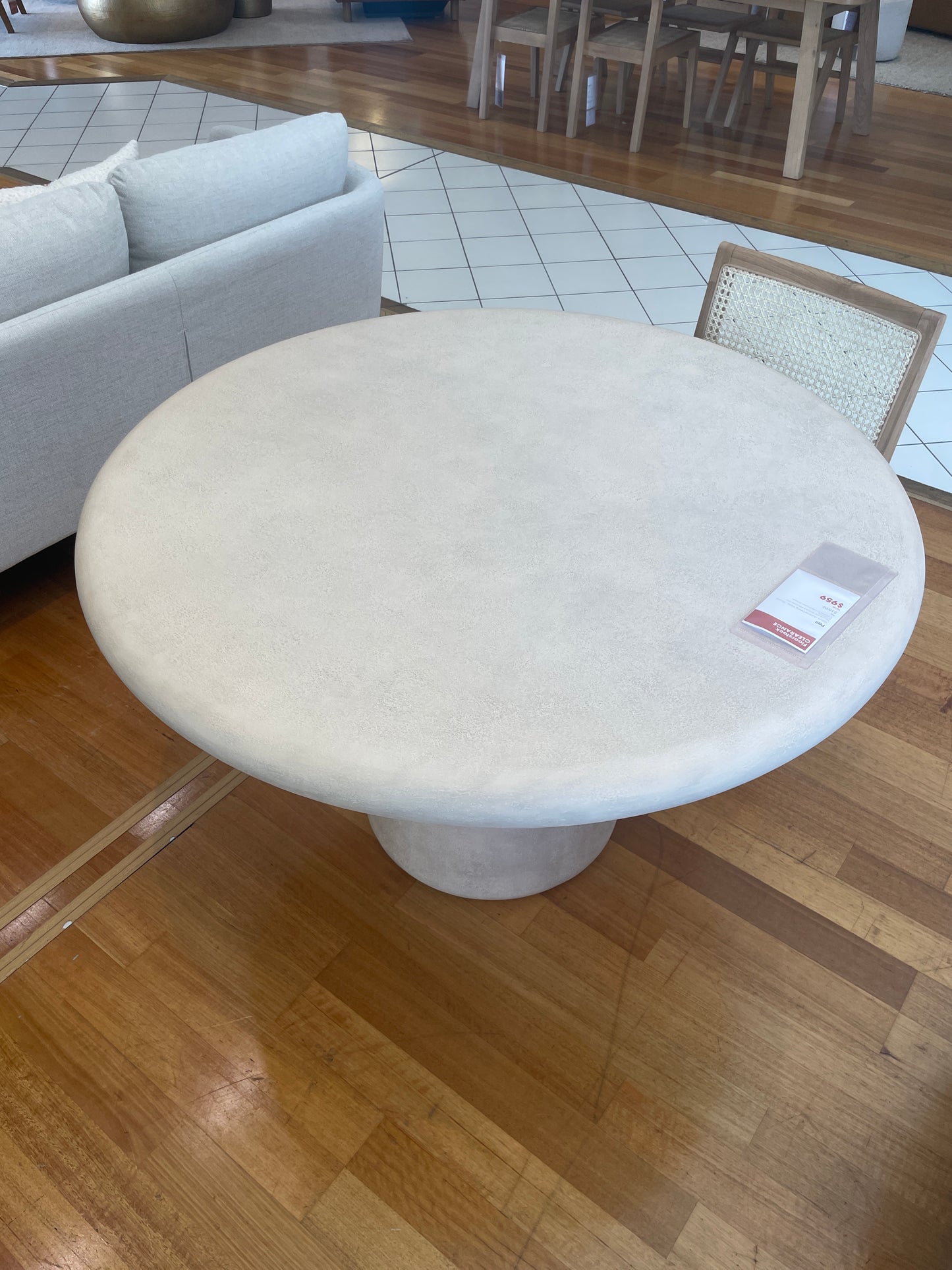 Freedom Ex-Display Pair Outdoor Round Dining Table
