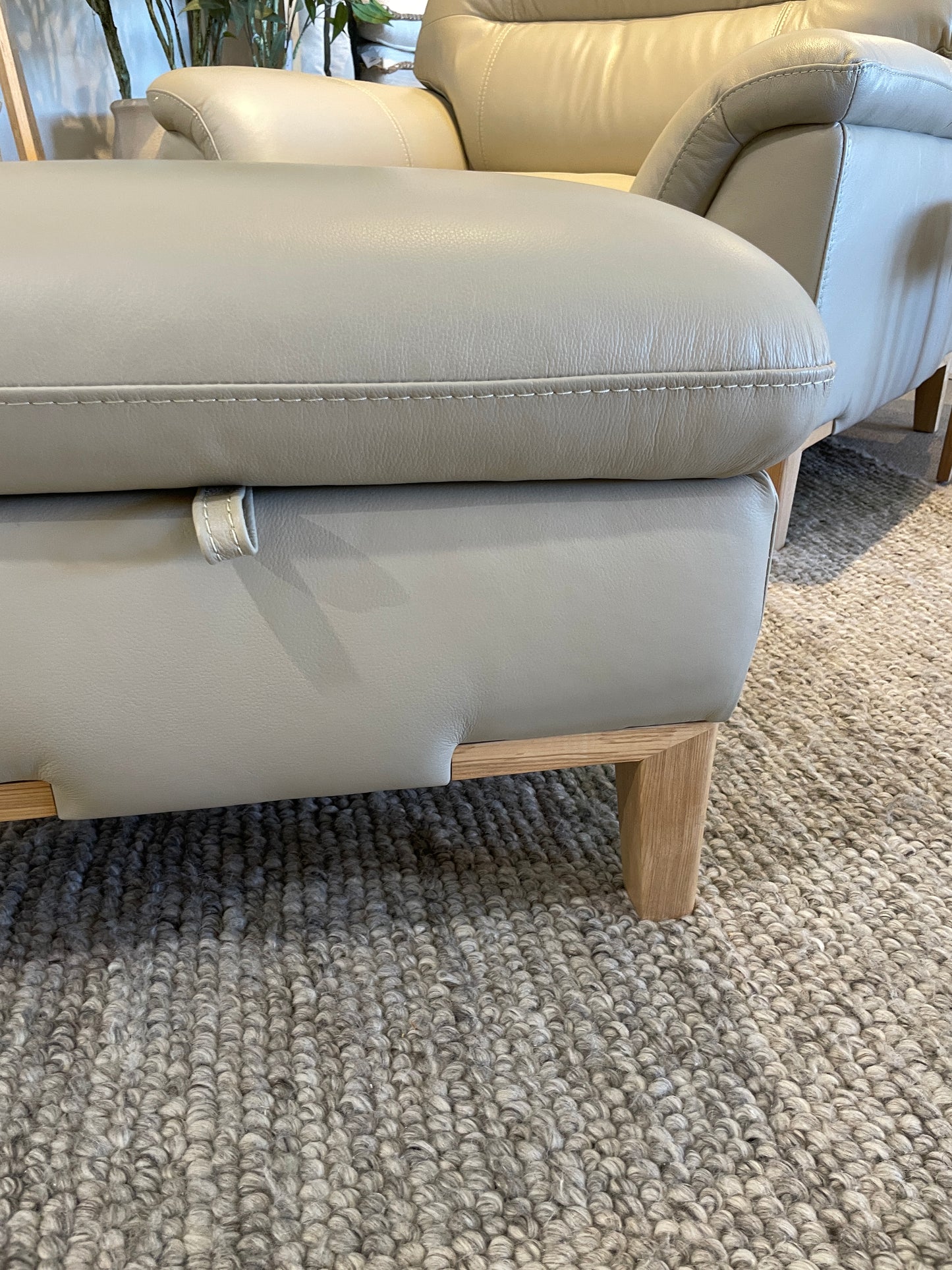 Freedom Ex-Display Dalton Ottoman w/ Storage
