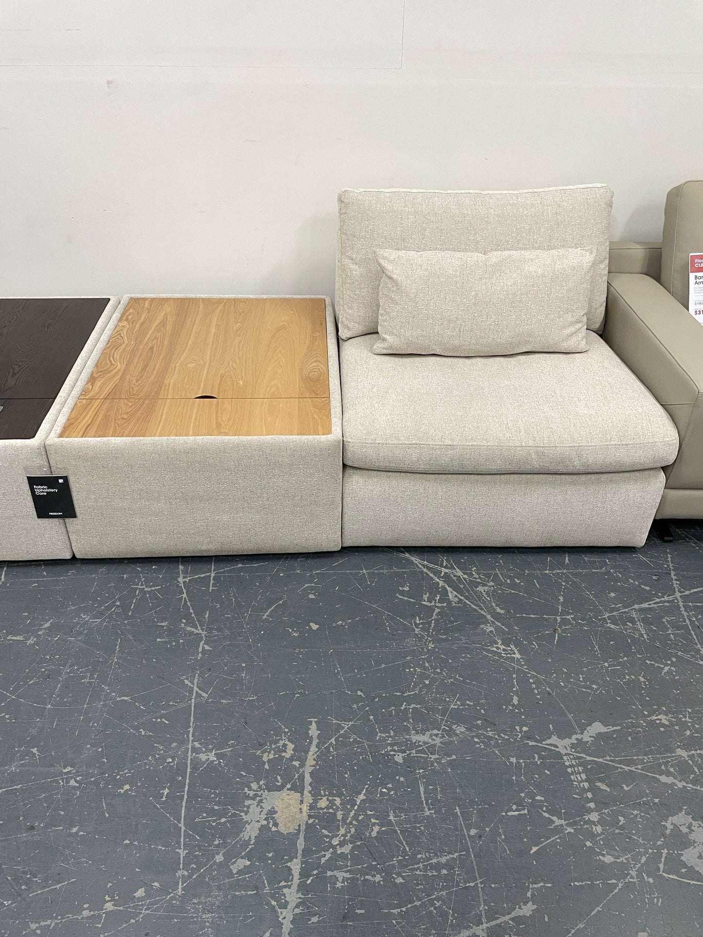 Freedom Ex-Display Loft 1.5 Seat Armless