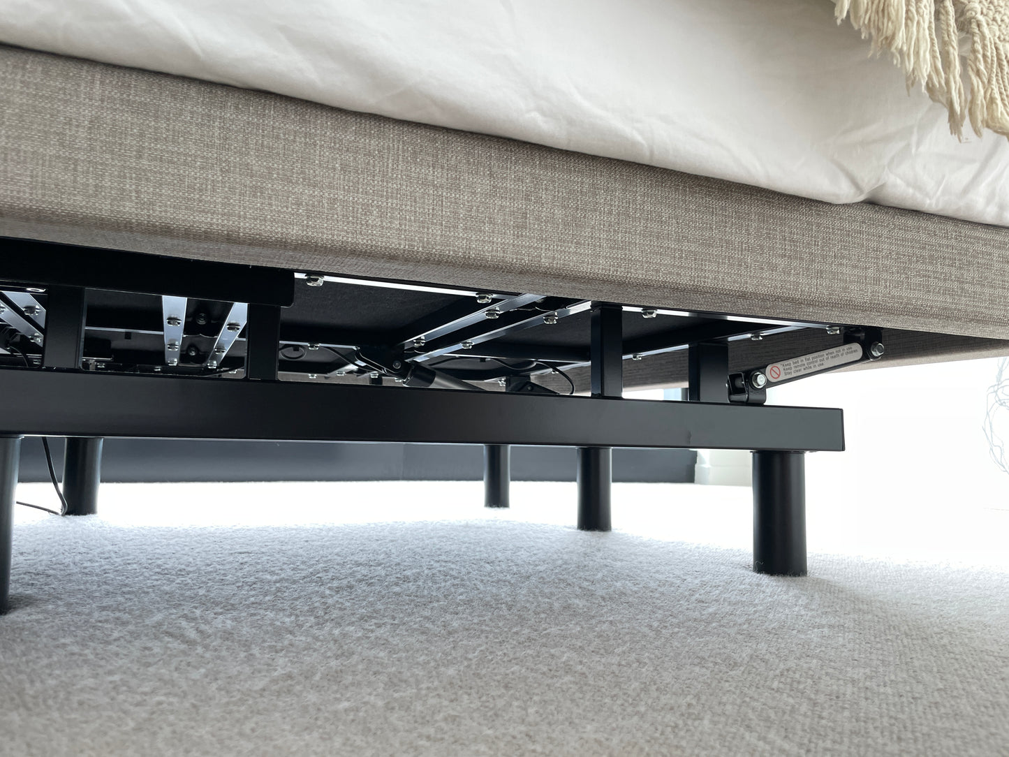 Domayne Adjustable Queen Bed w/ Tempur Sensation Luxe Mattress