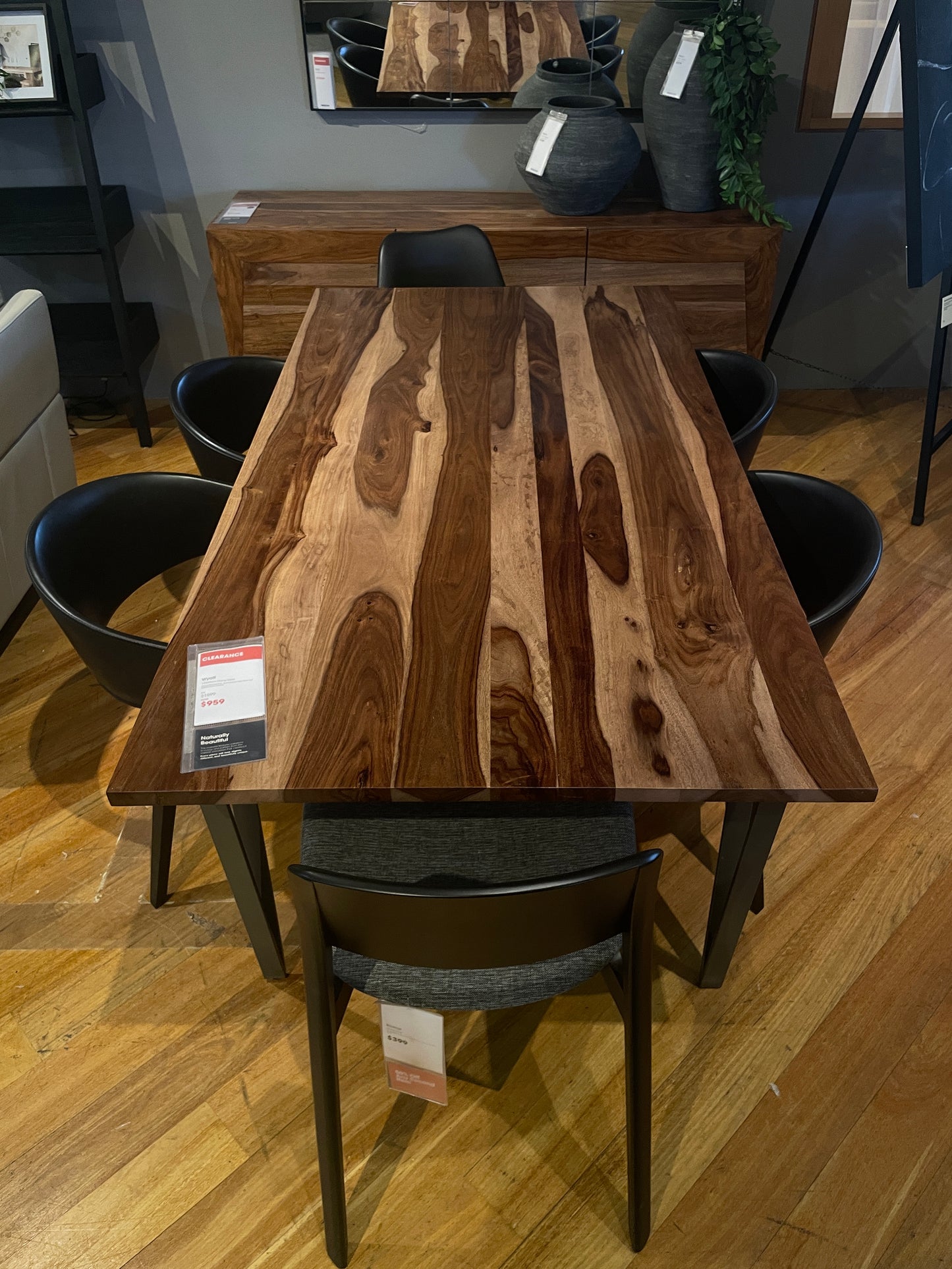 Freedom Ex-Display Wyatt Dining Table