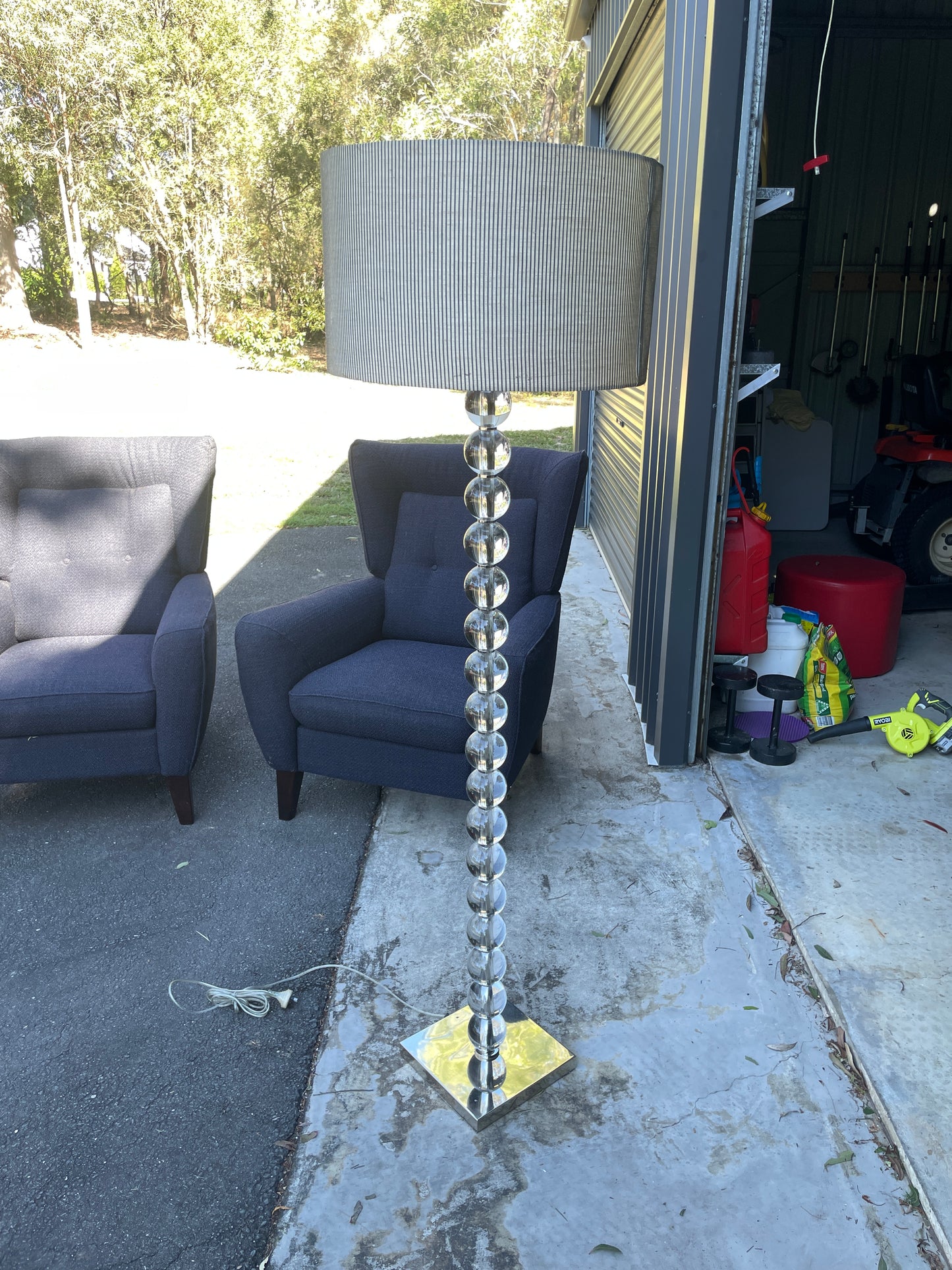 Mistral Striped Floor Lamp