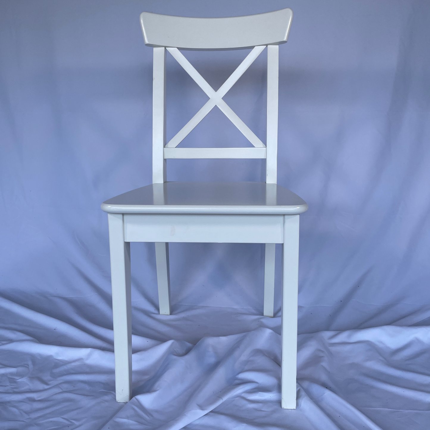 IKEA INGOLF White Dining Chairs