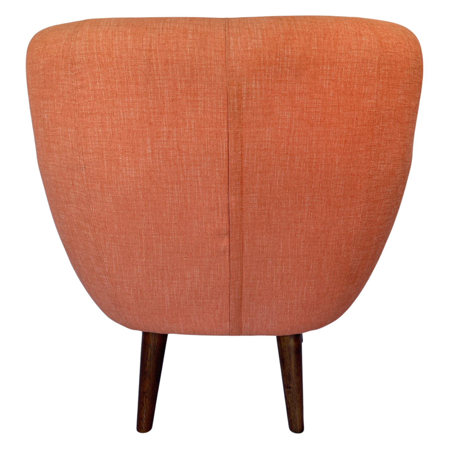 Dare Gallery Orange Retro Occasional Chair