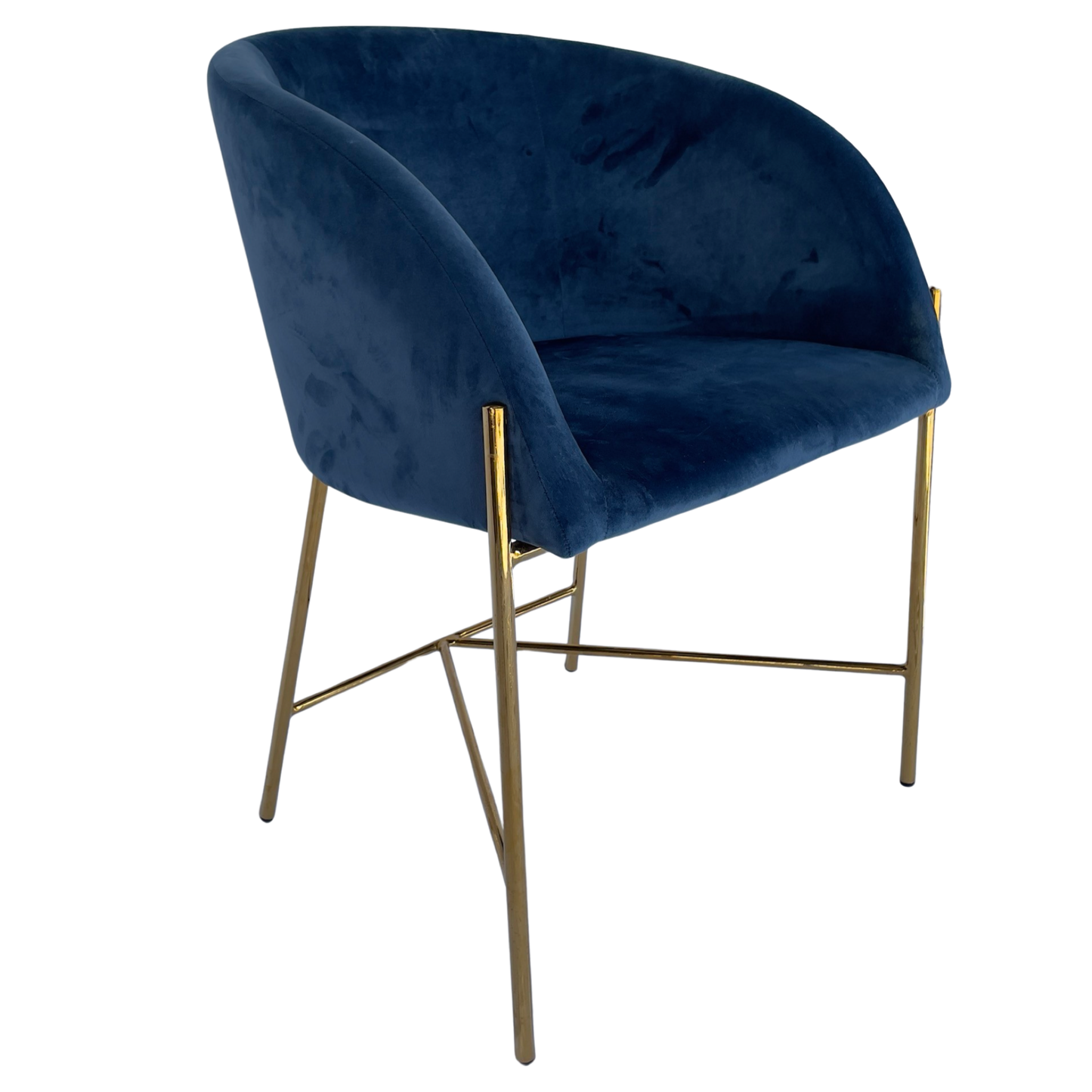 Freedom Royal Blue Velvet Chair