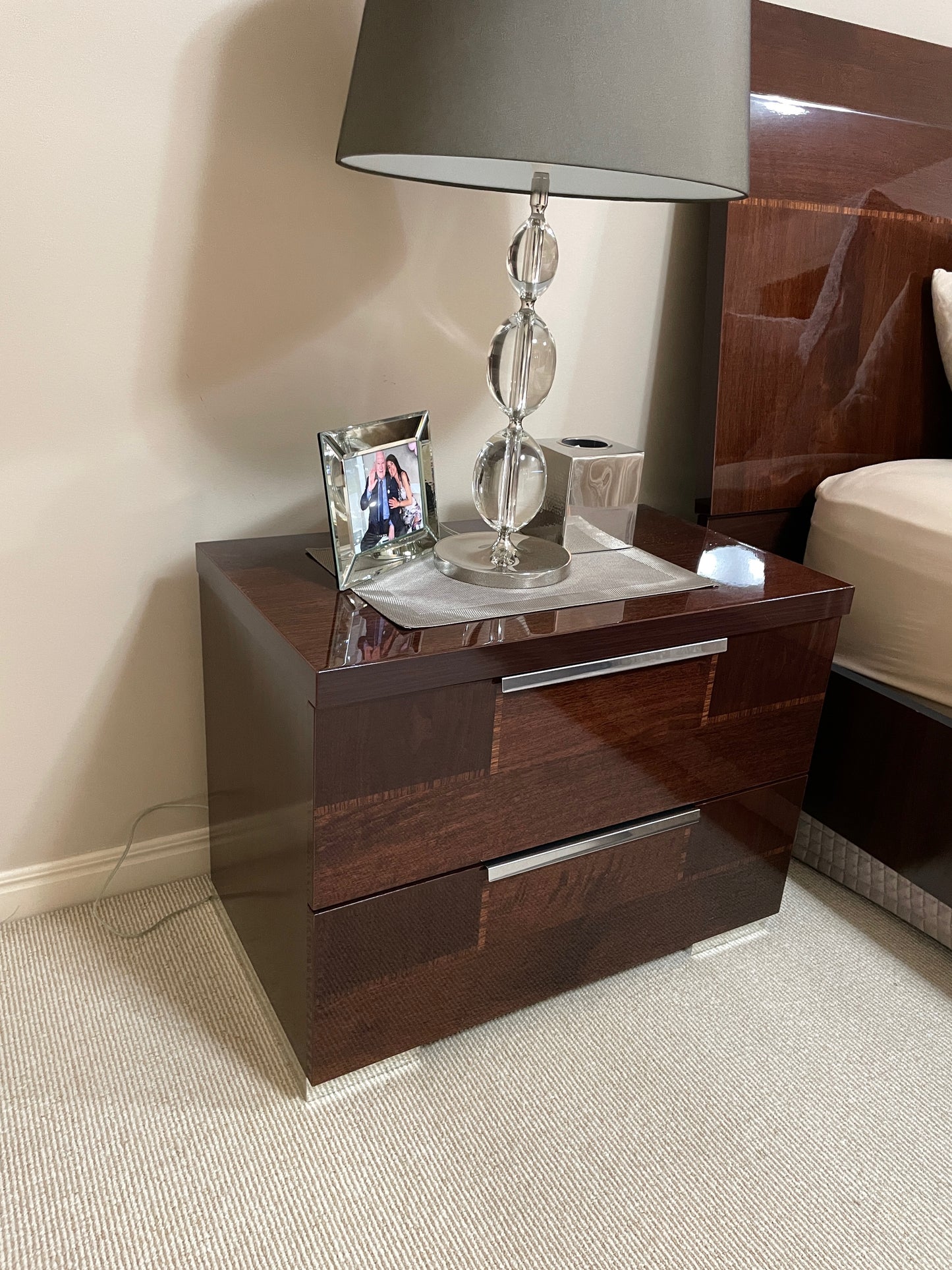 Silver Shade Lamps (2)