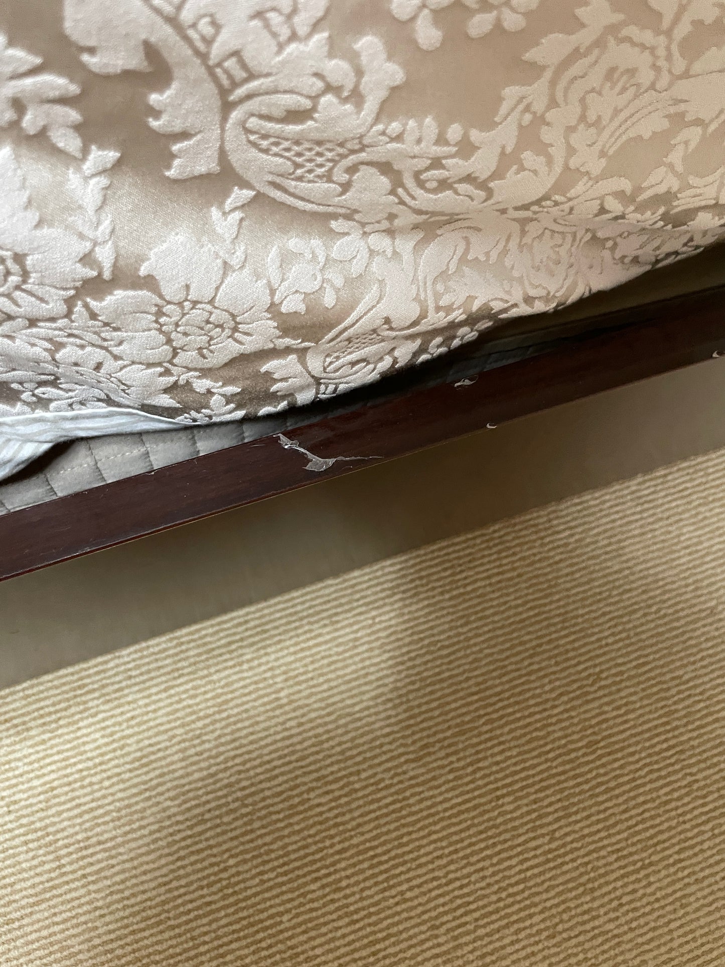 Polished King Bed and Bedside Tables