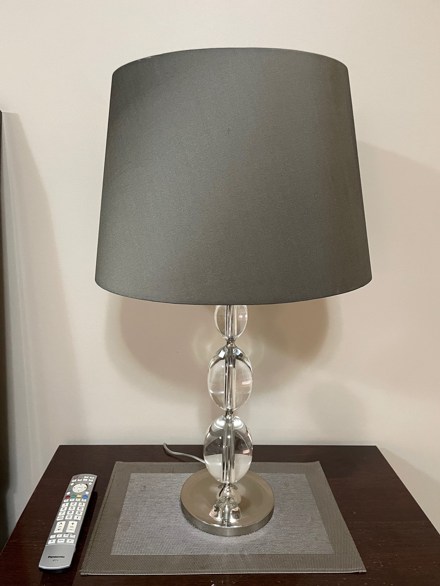 Silver Shade Lamps (2)