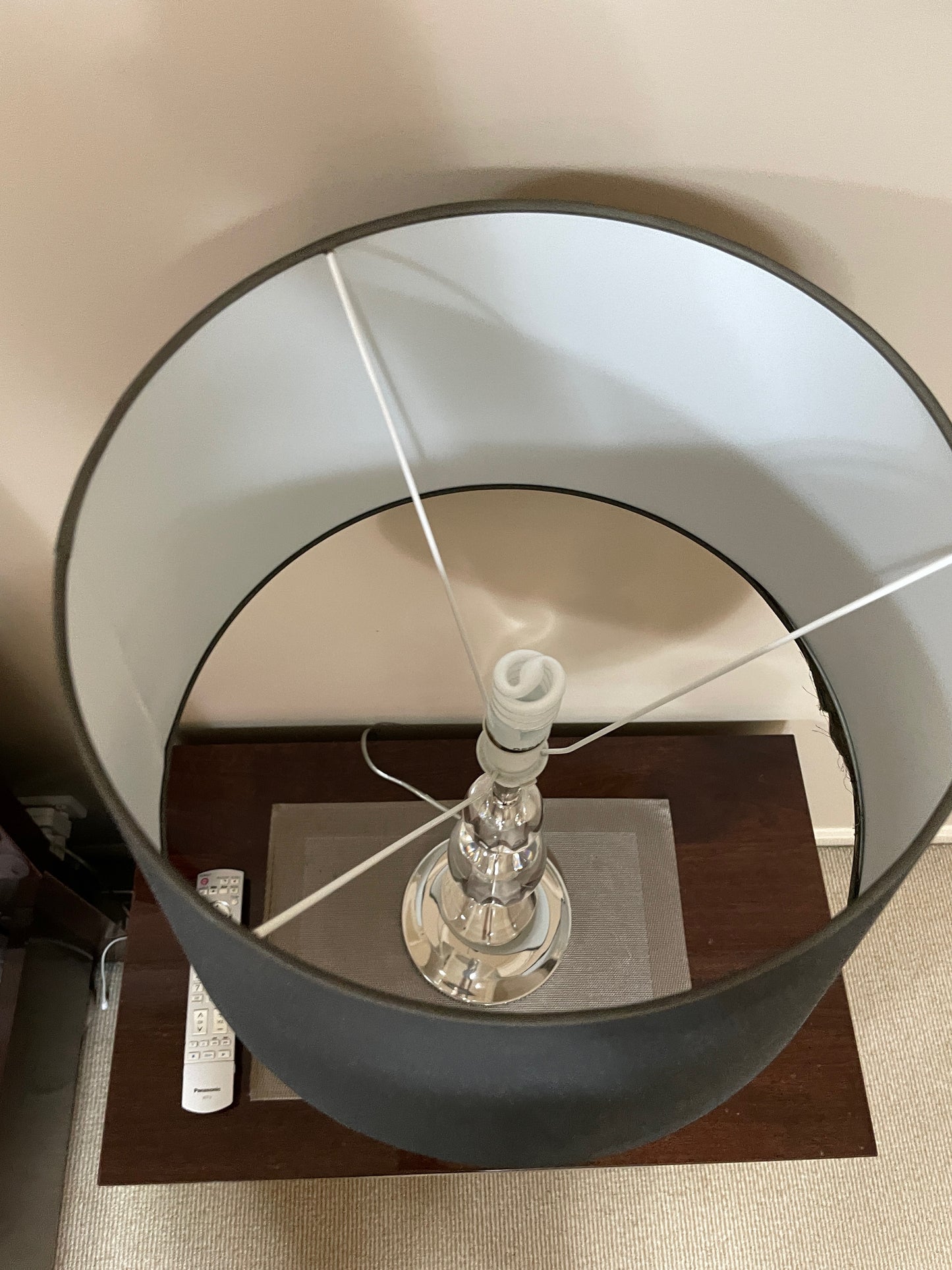 Silver Shade Lamps (2)