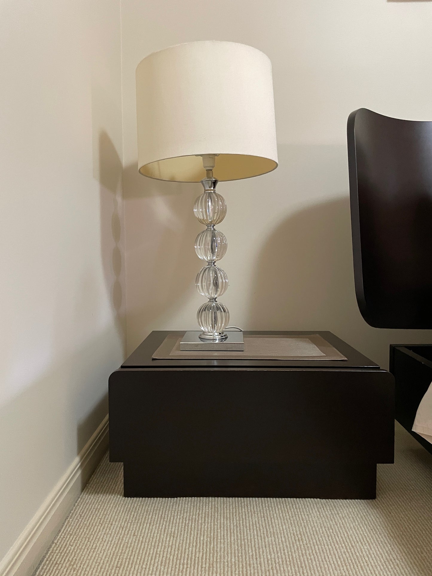 Ivory Shade Lamps (2)