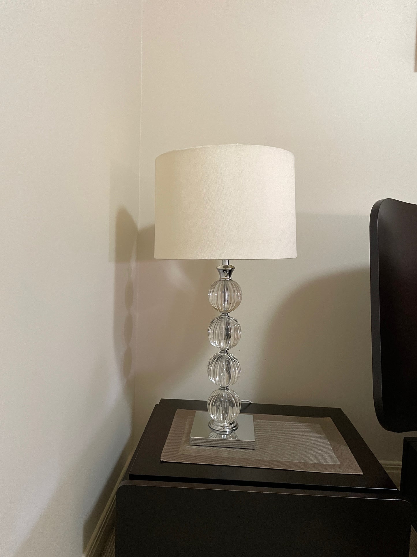 Ivory Shade Lamps (2)