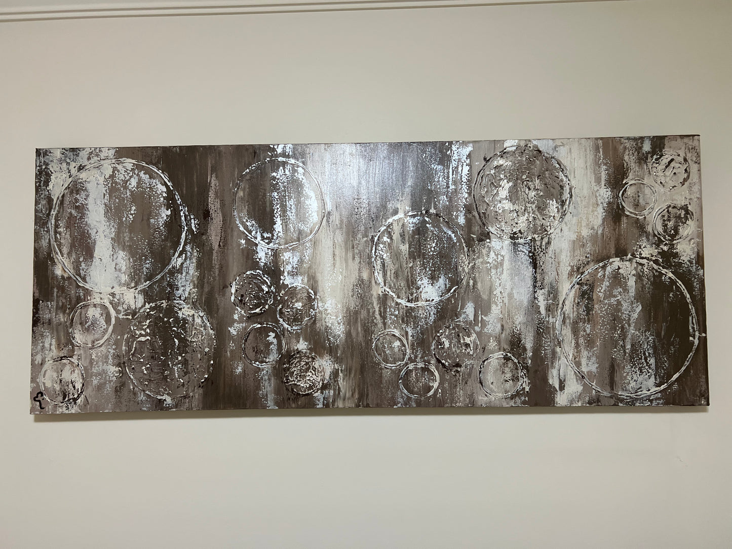 Silver Abstract Artwork