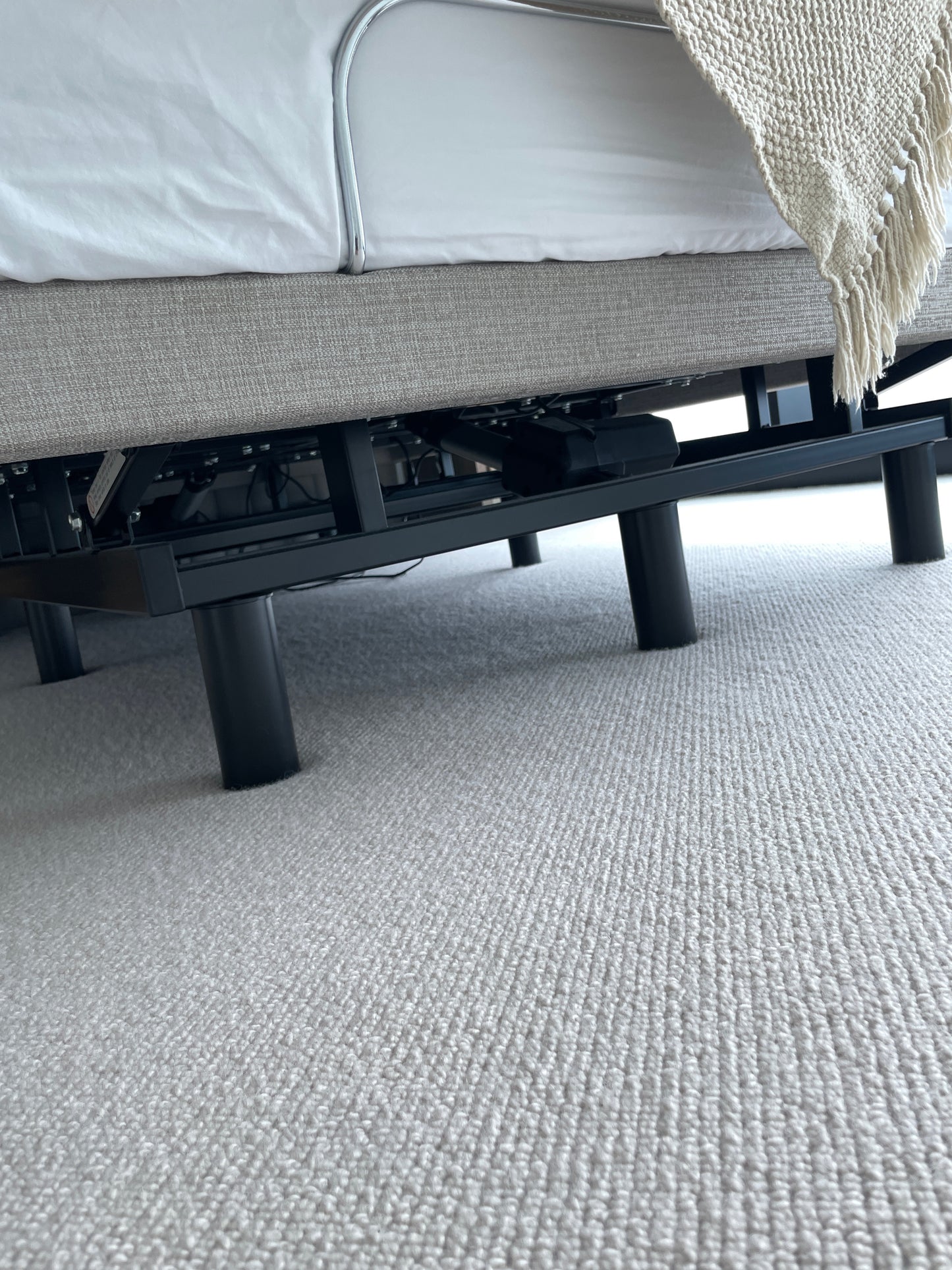 Domayne Adjustable Queen Bed w/ Tempur Sensation Luxe Mattress