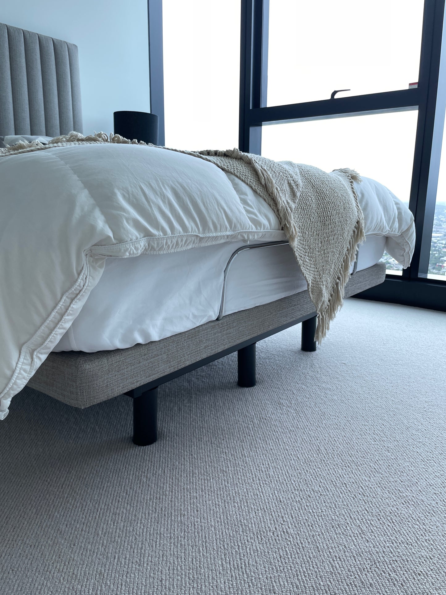 Domayne Adjustable Queen Bed w/ Tempur Sensation Luxe Mattress