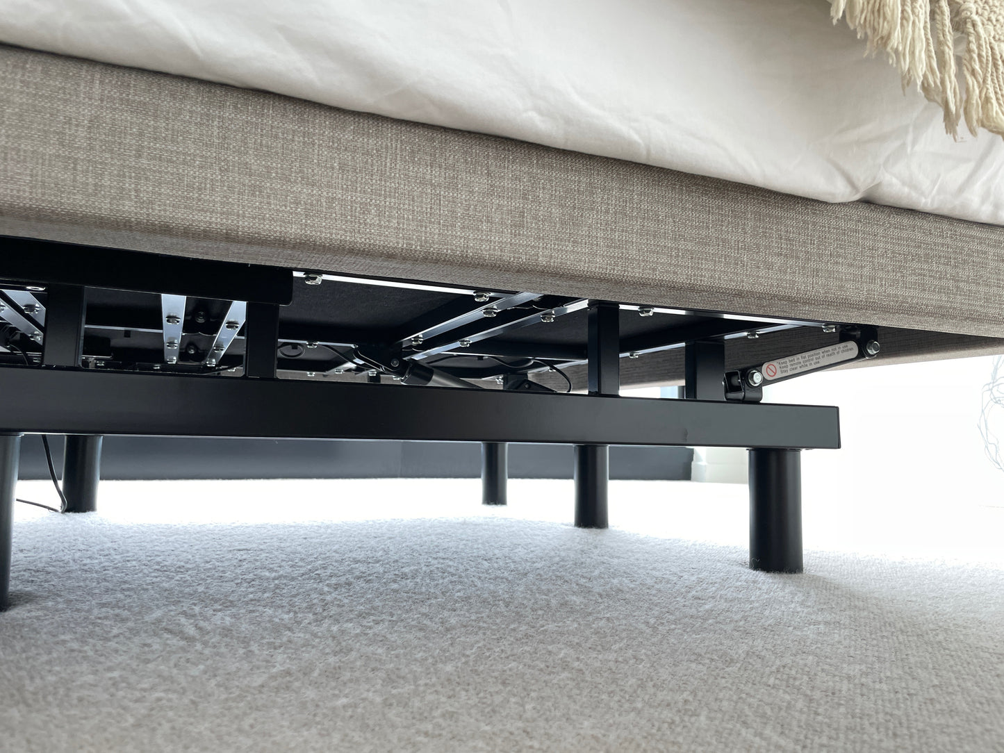 Domayne Adjustable Queen Bed w/ Tempur Sensation Luxe Mattress