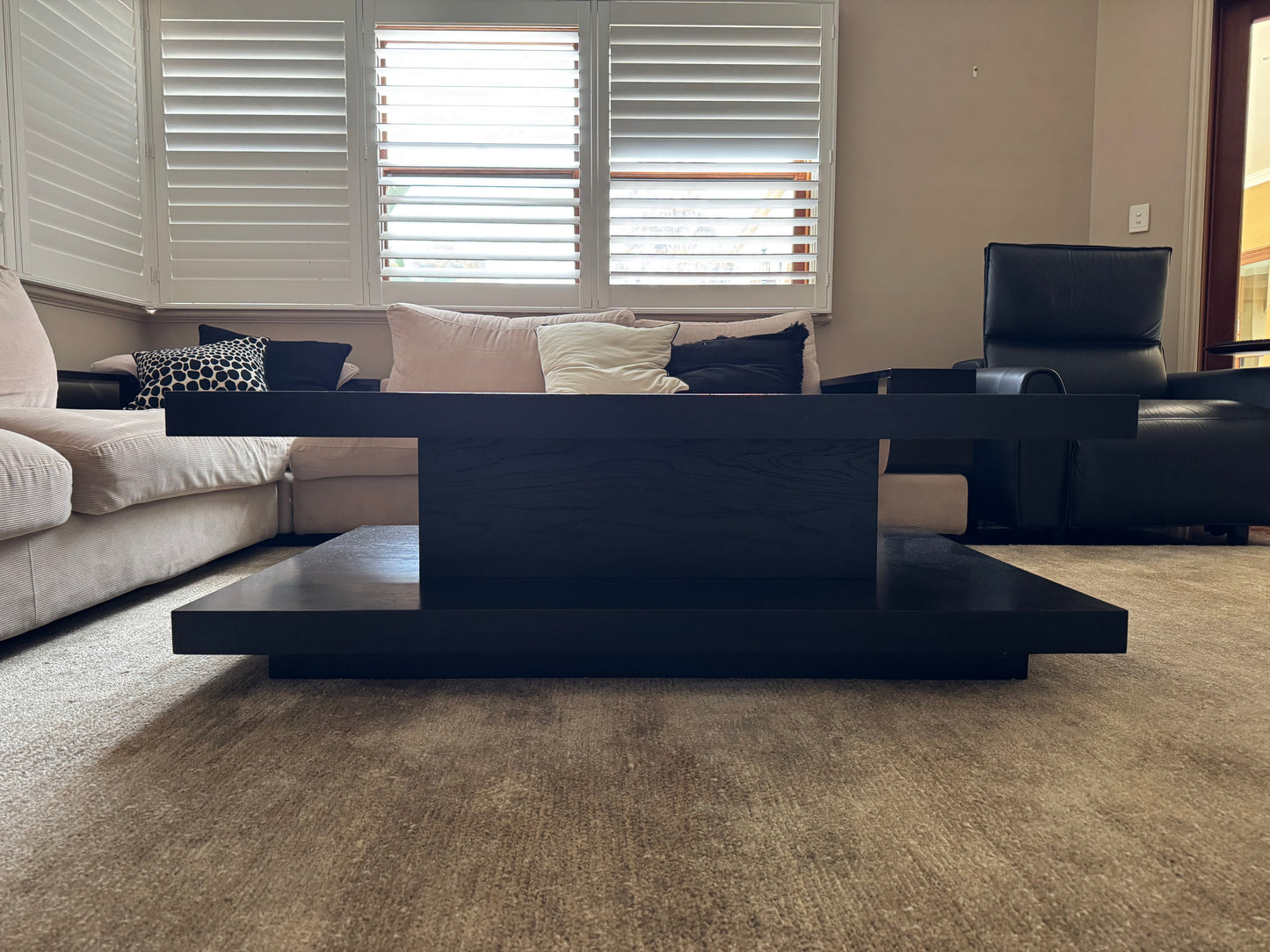 Solid Low-Set Coffee Table