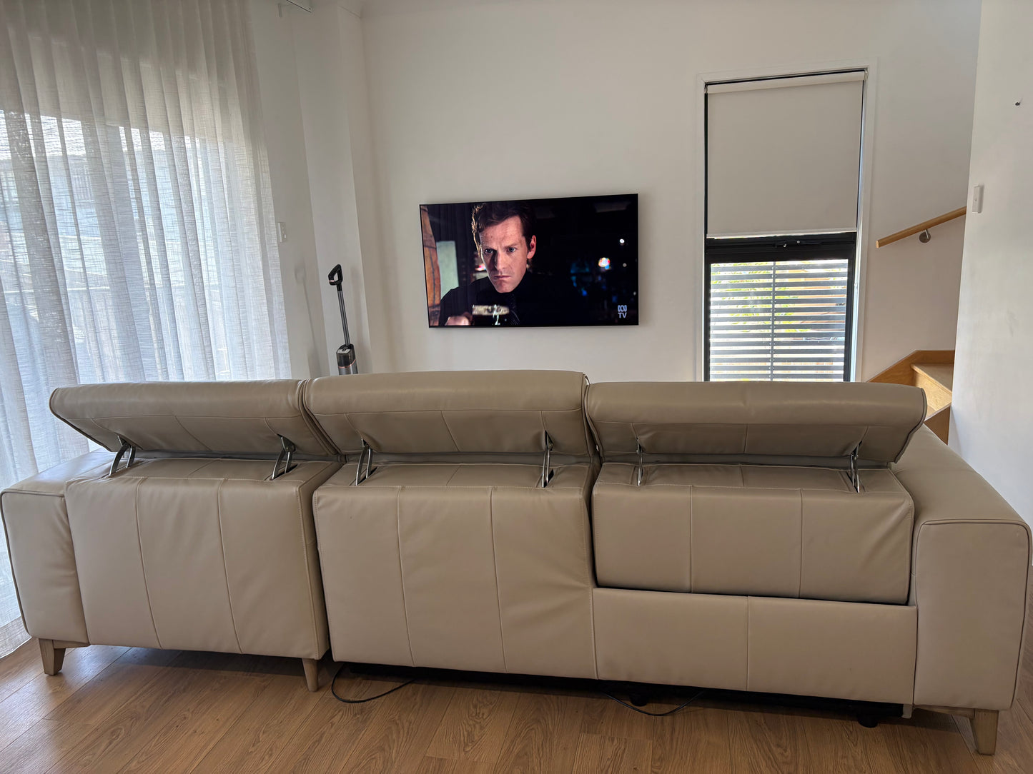 Nick Scali Pre-Loved Rocco Leather 2.5 Seater Sofa